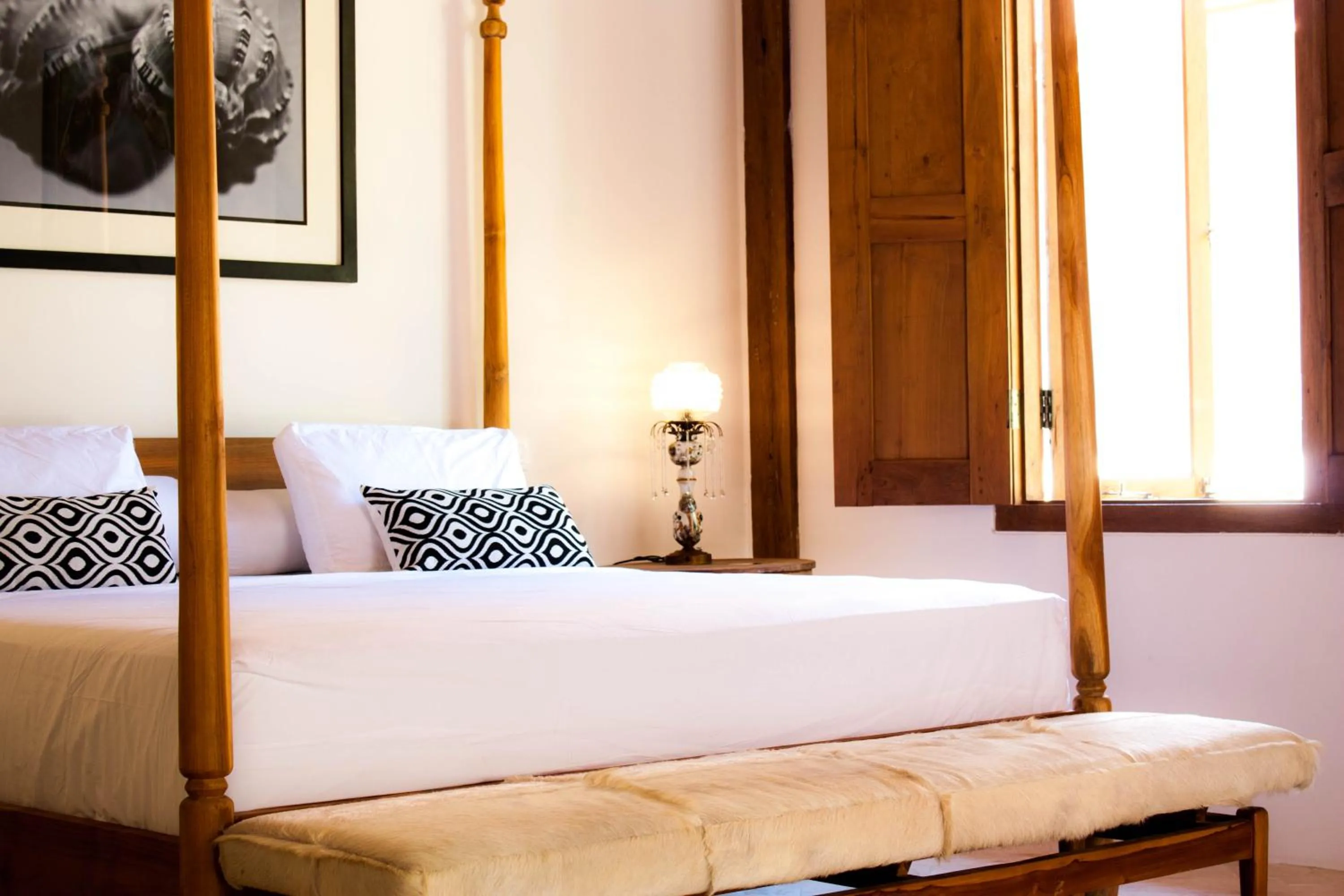 Bed in Villa Pulau Cinta Boutique Suites