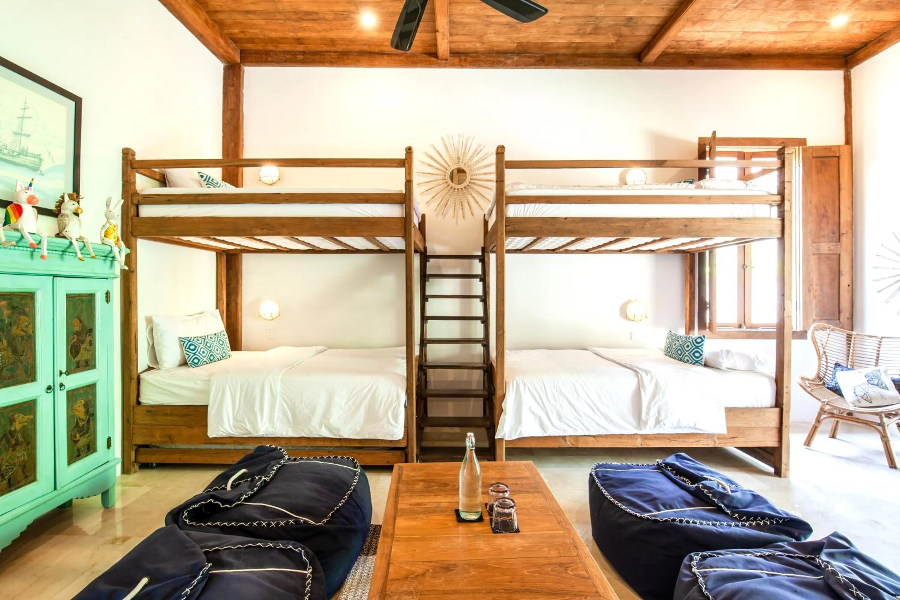 bunk bed in Villa Pulau Cinta Boutique Suites