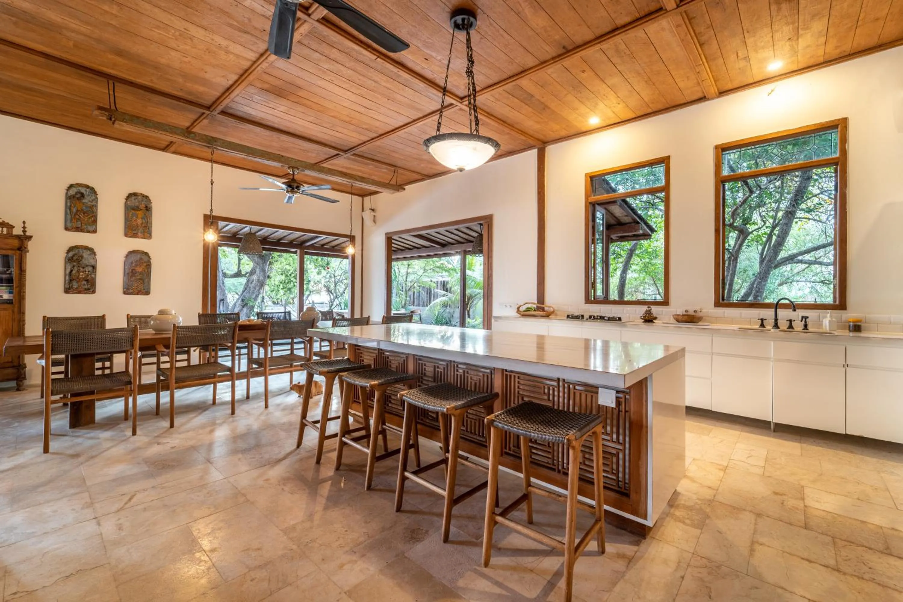 kitchen in Villa Pulau Cinta Boutique Suites