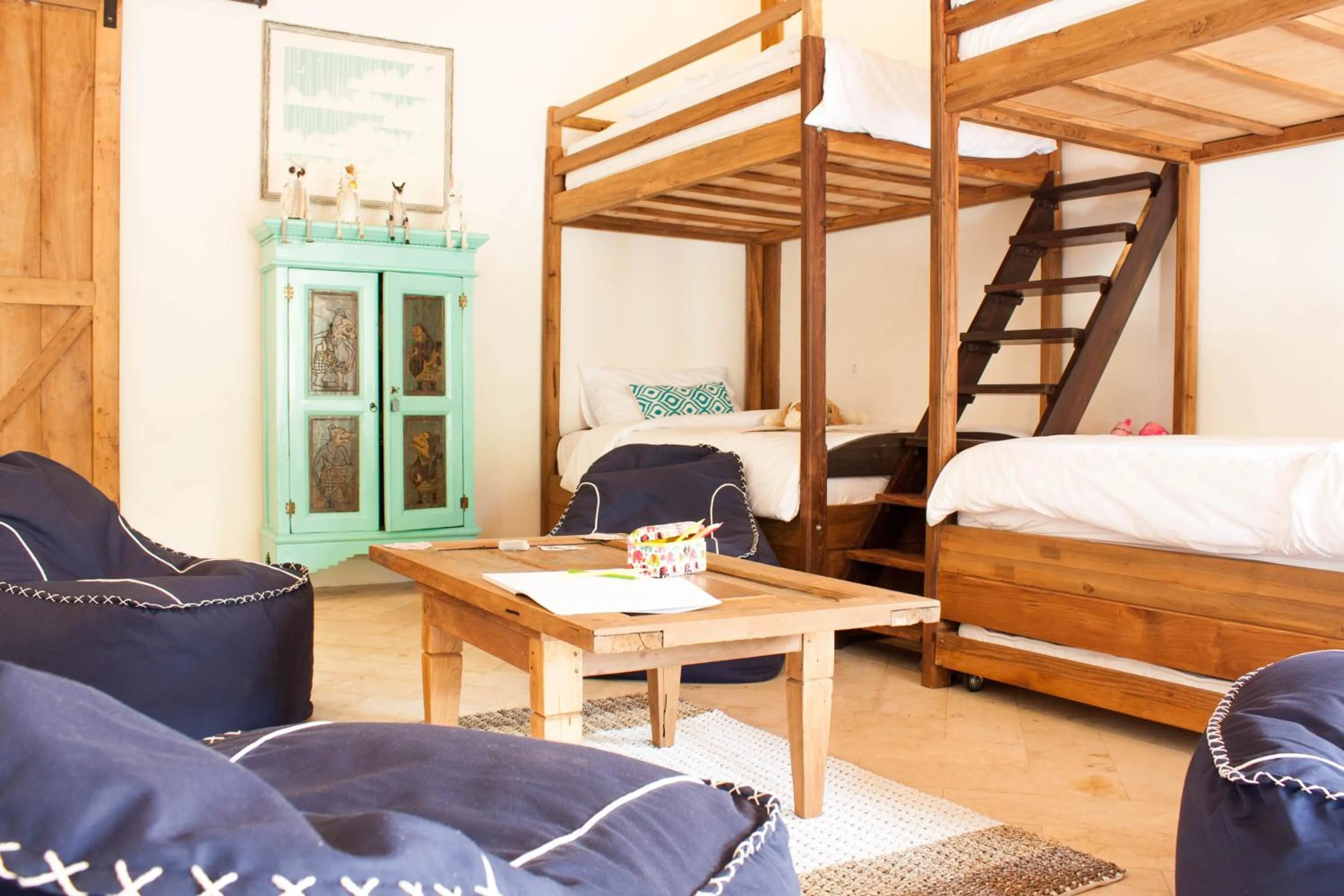 bunk bed in Villa Pulau Cinta Boutique Suites