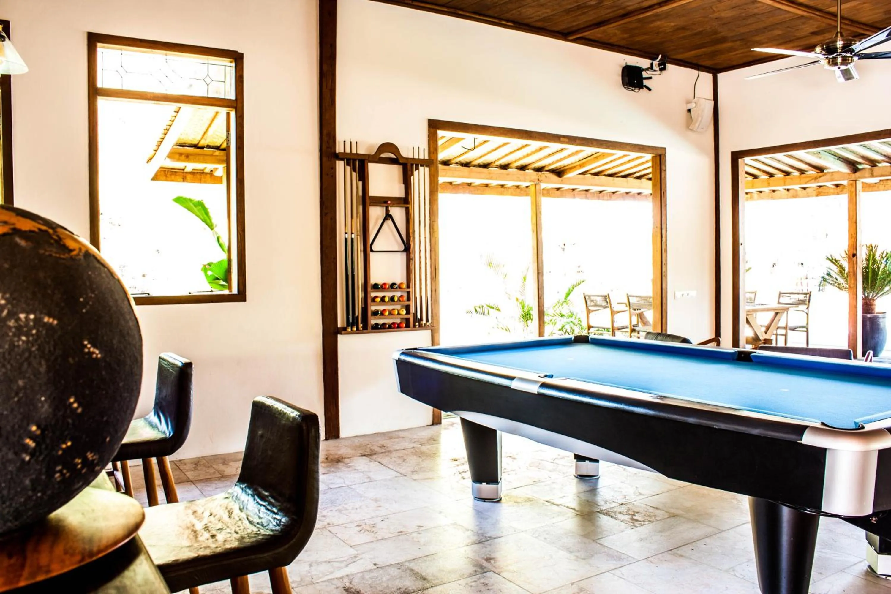 Communal lounge/ TV room in Villa Pulau Cinta Boutique Suites