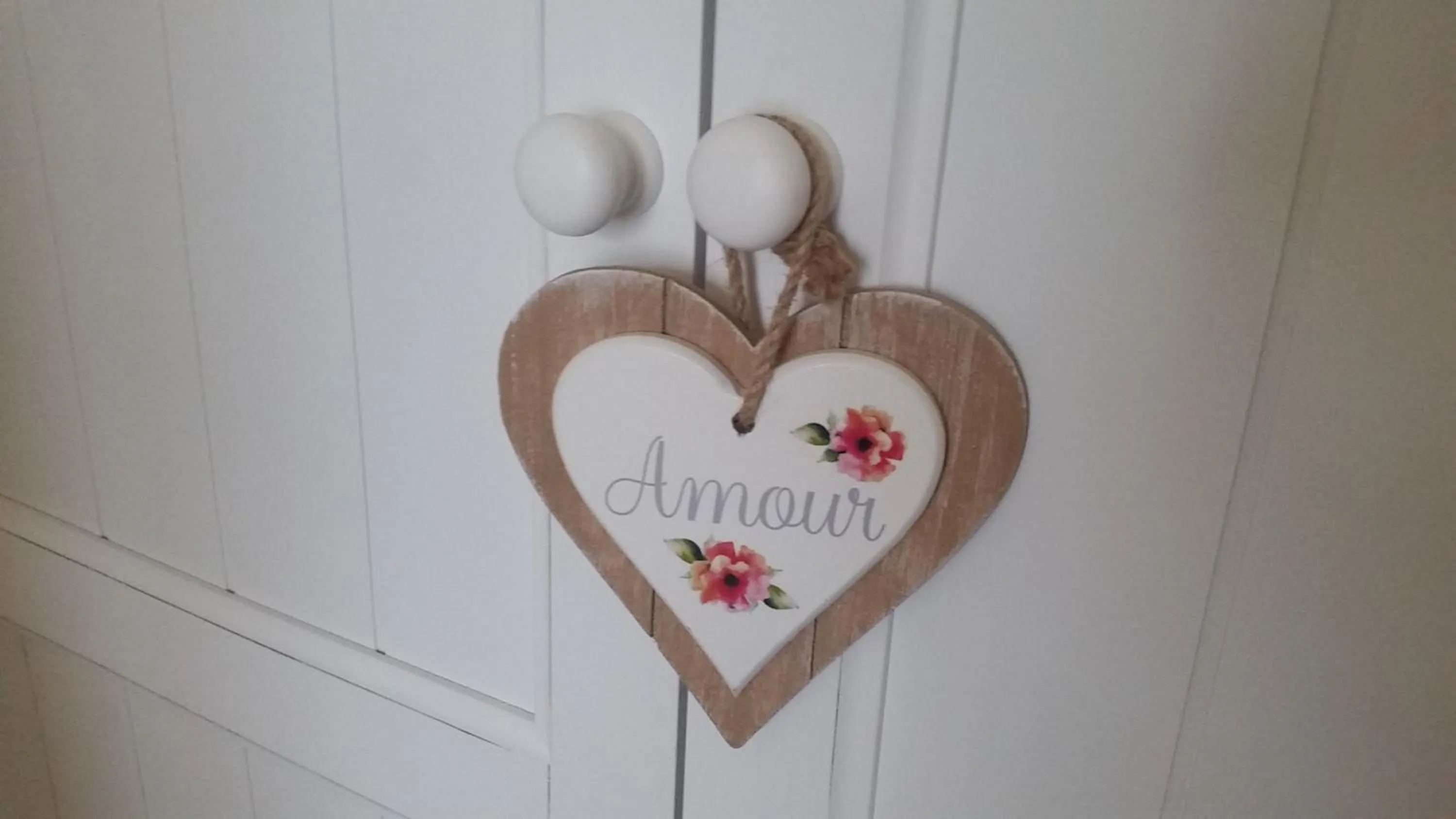 Decorative detail in B&B Villa Blanche