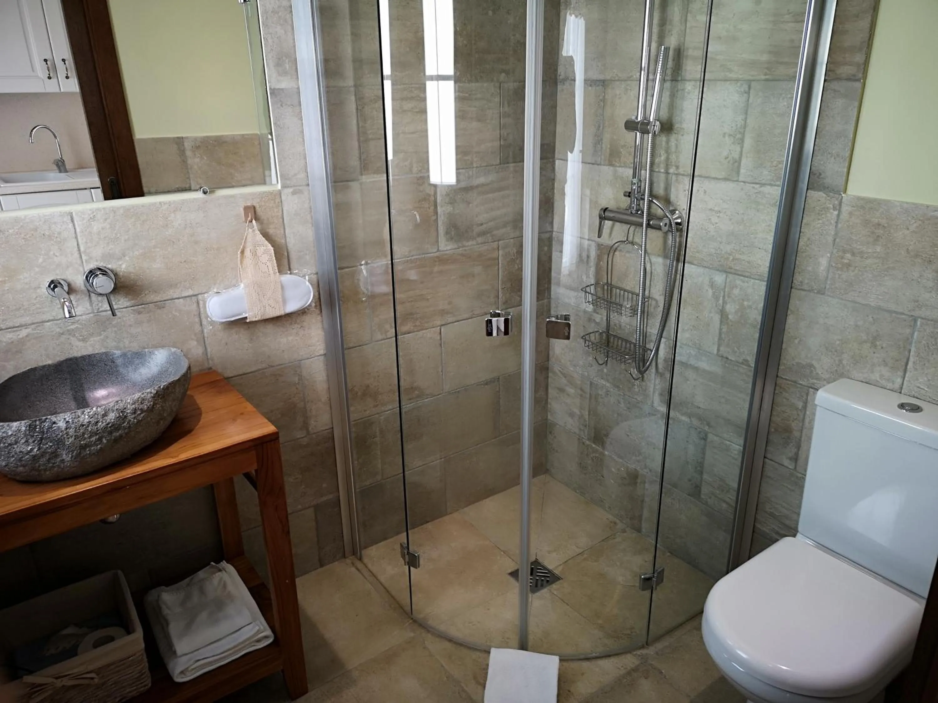 Bathroom in B&B Villa Blanche