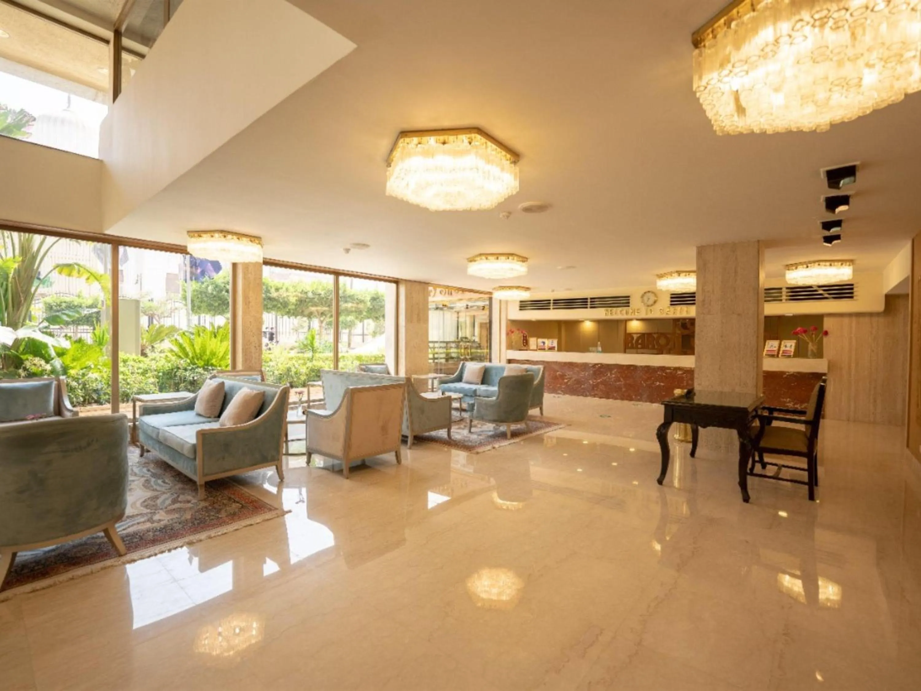 Lobby or reception in Baron Hotel Cairo