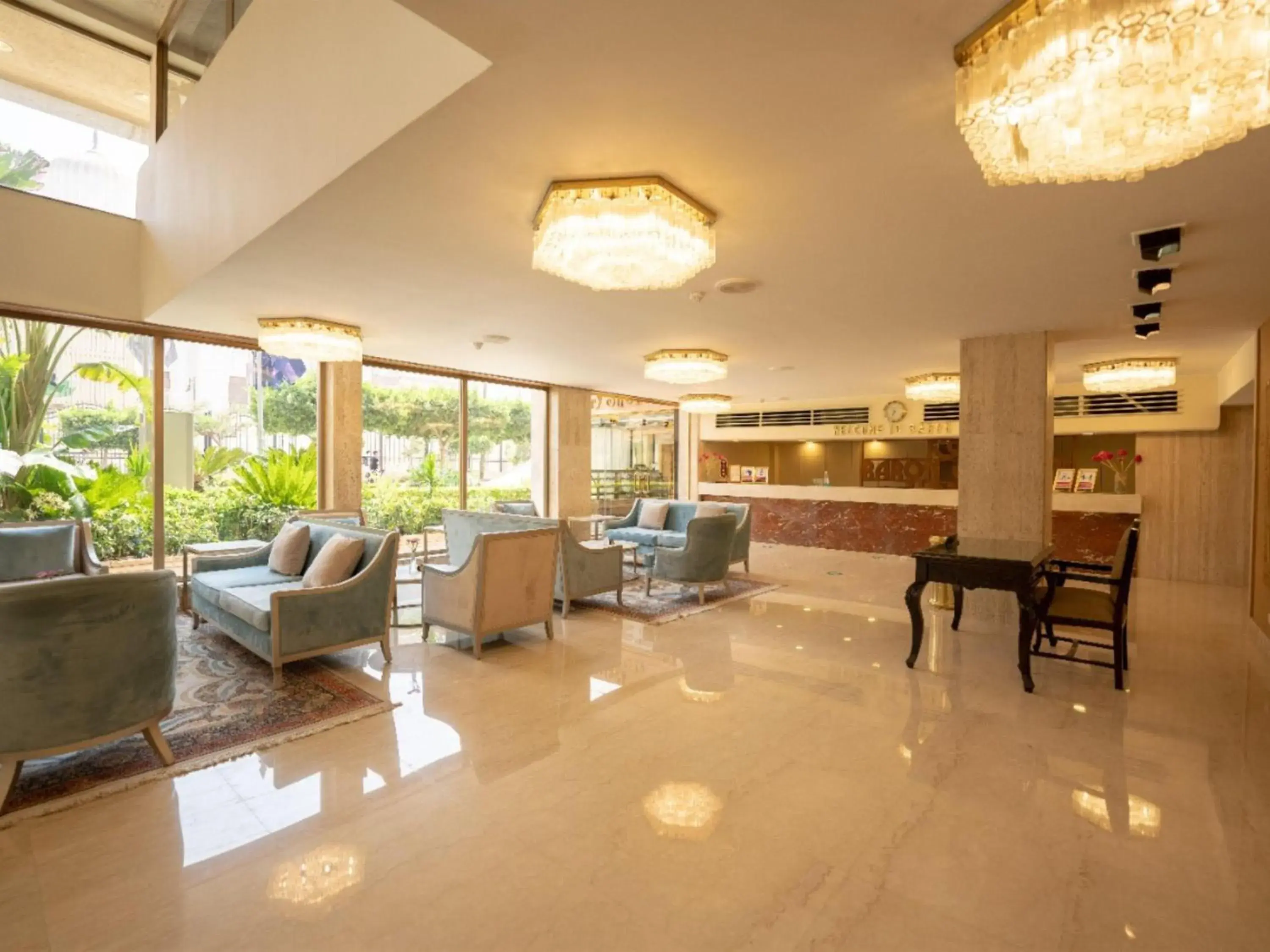 Lobby or reception in Baron Hotel Cairo Lobby or reception in Baron Hotel Cairo