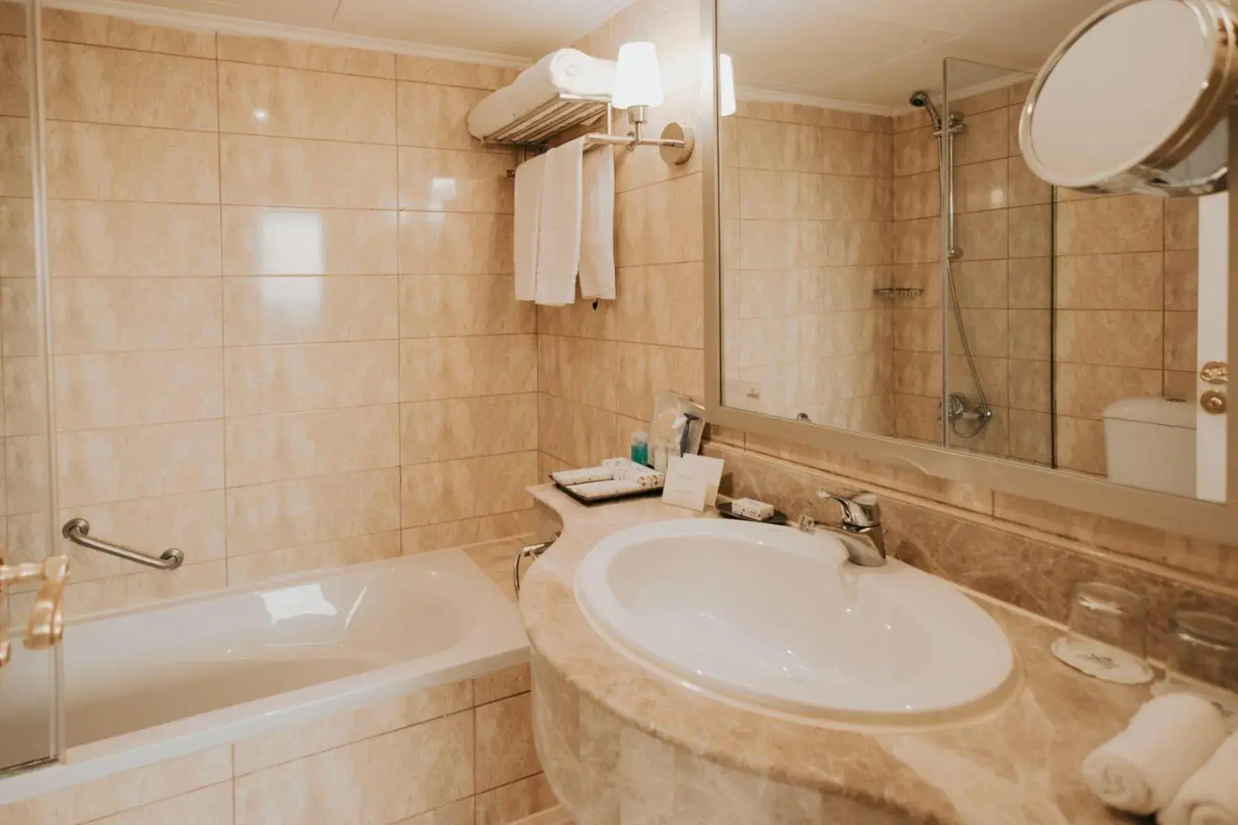 Bathroom in Baron Hotel Cairo Bathroom in Baron Hotel Cairo