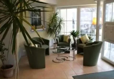 Lobby or reception in Hotel Auerhahn