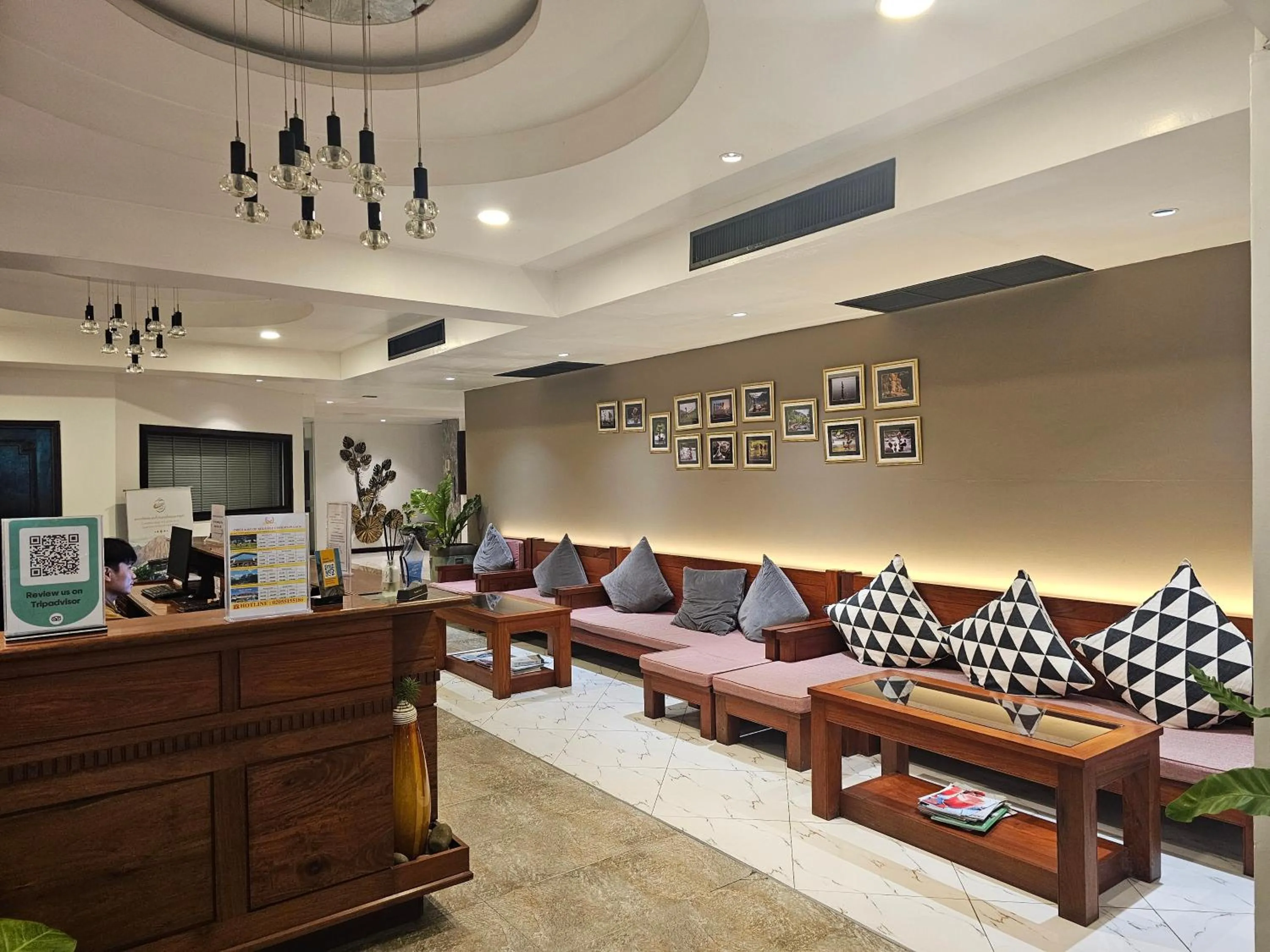 Lobby or reception in Family Boutique Hotel