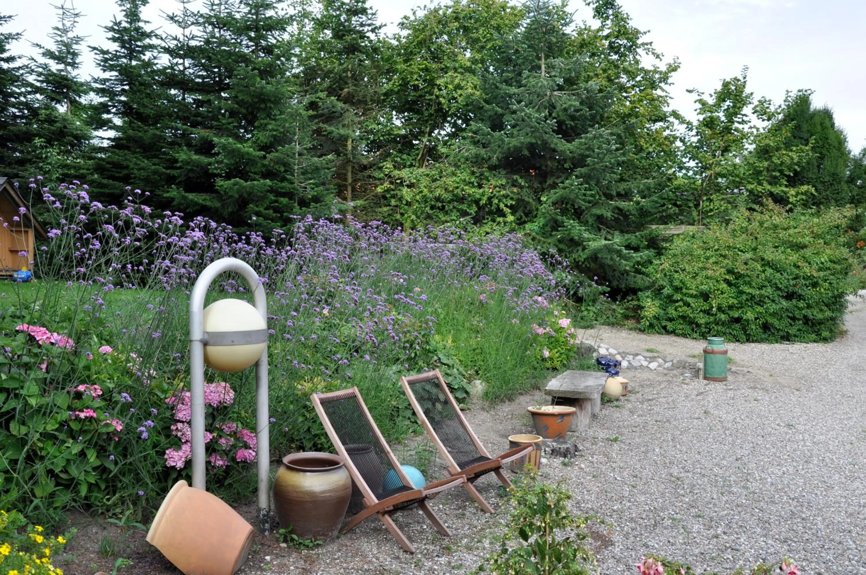 Garden in Lundsgaard Bed & Breakfast