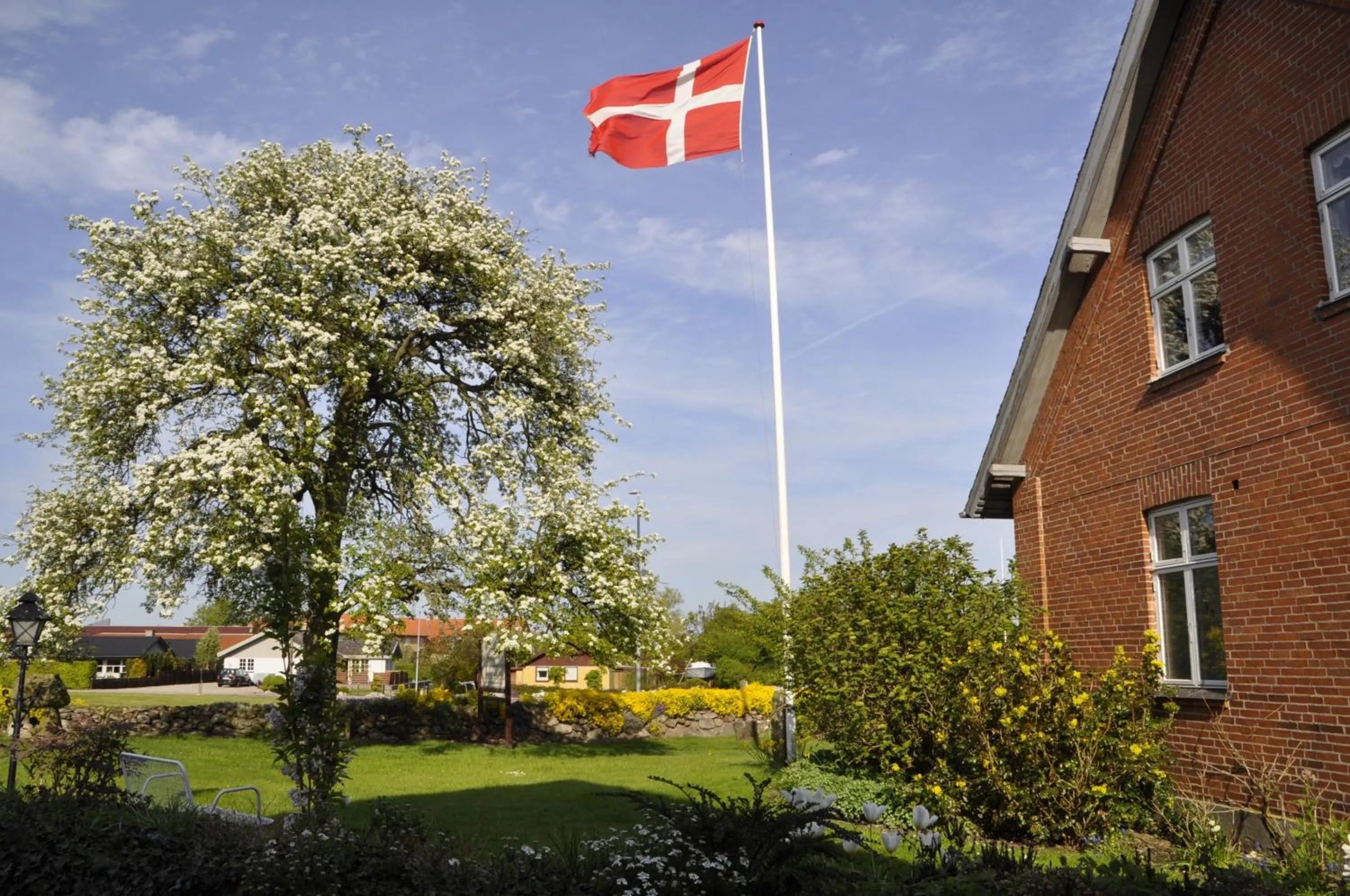 Garden in Lundsgaard Bed & Breakfast