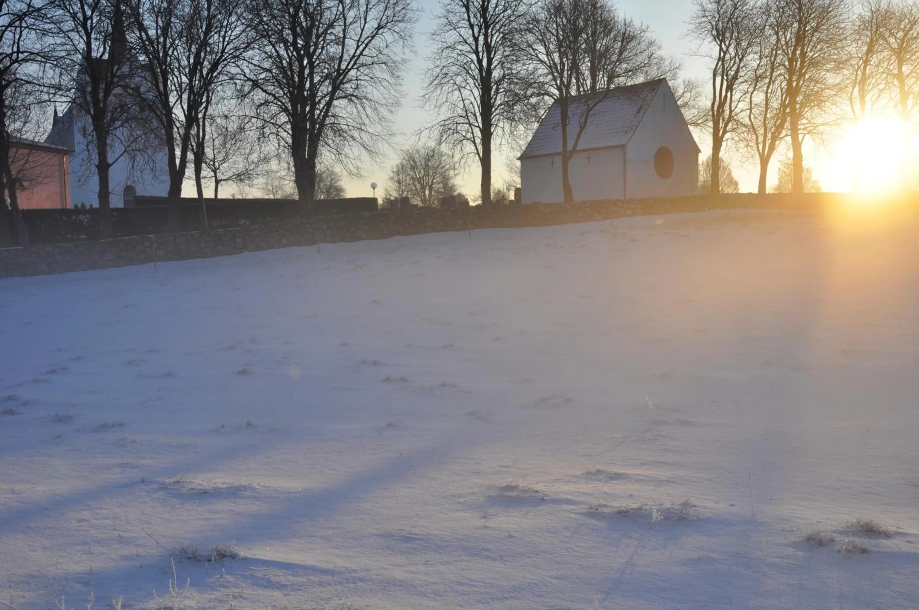 Winter in Lundsgaard Bed & Breakfast