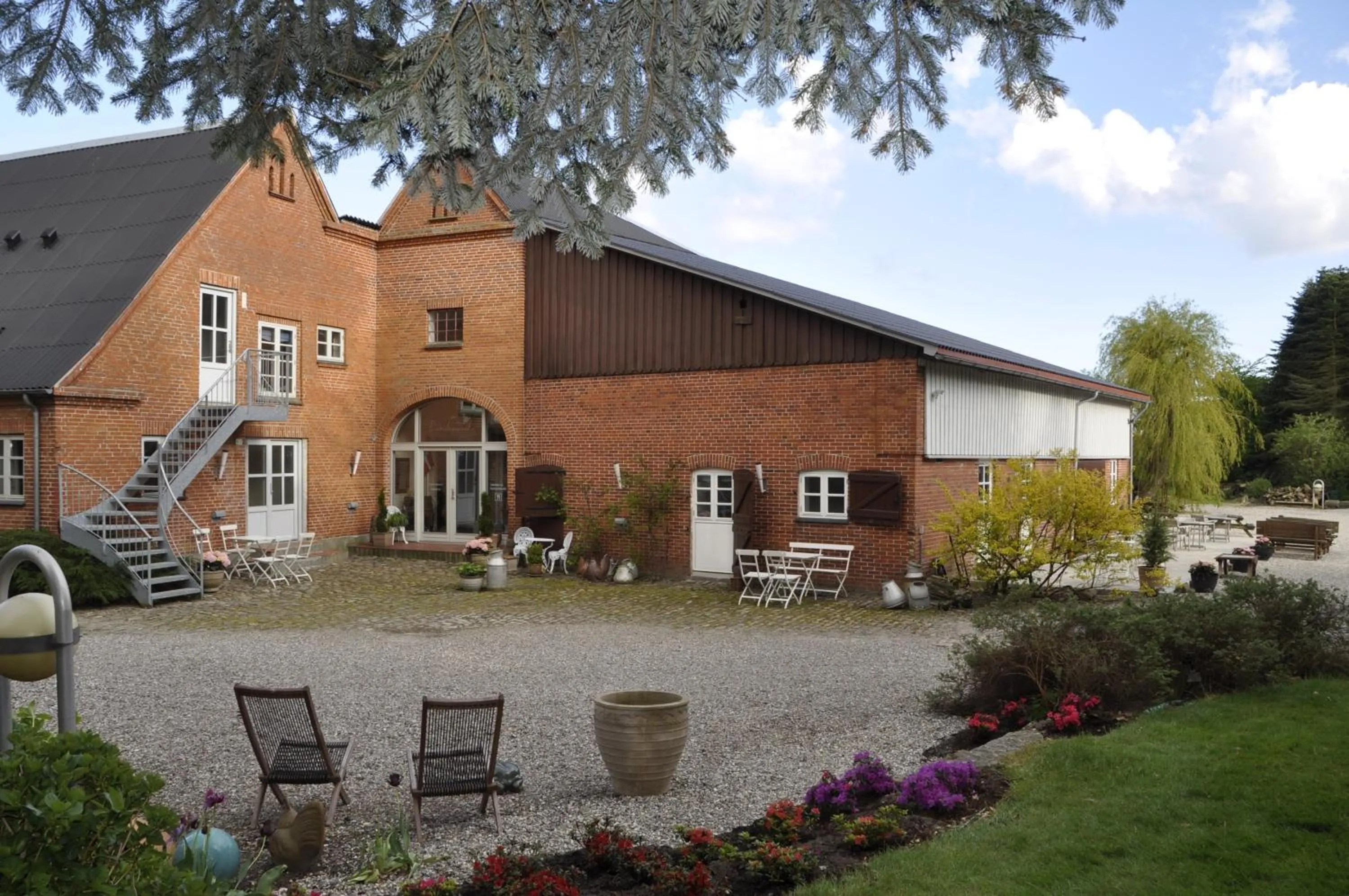 Garden in Lundsgaard Bed & Breakfast