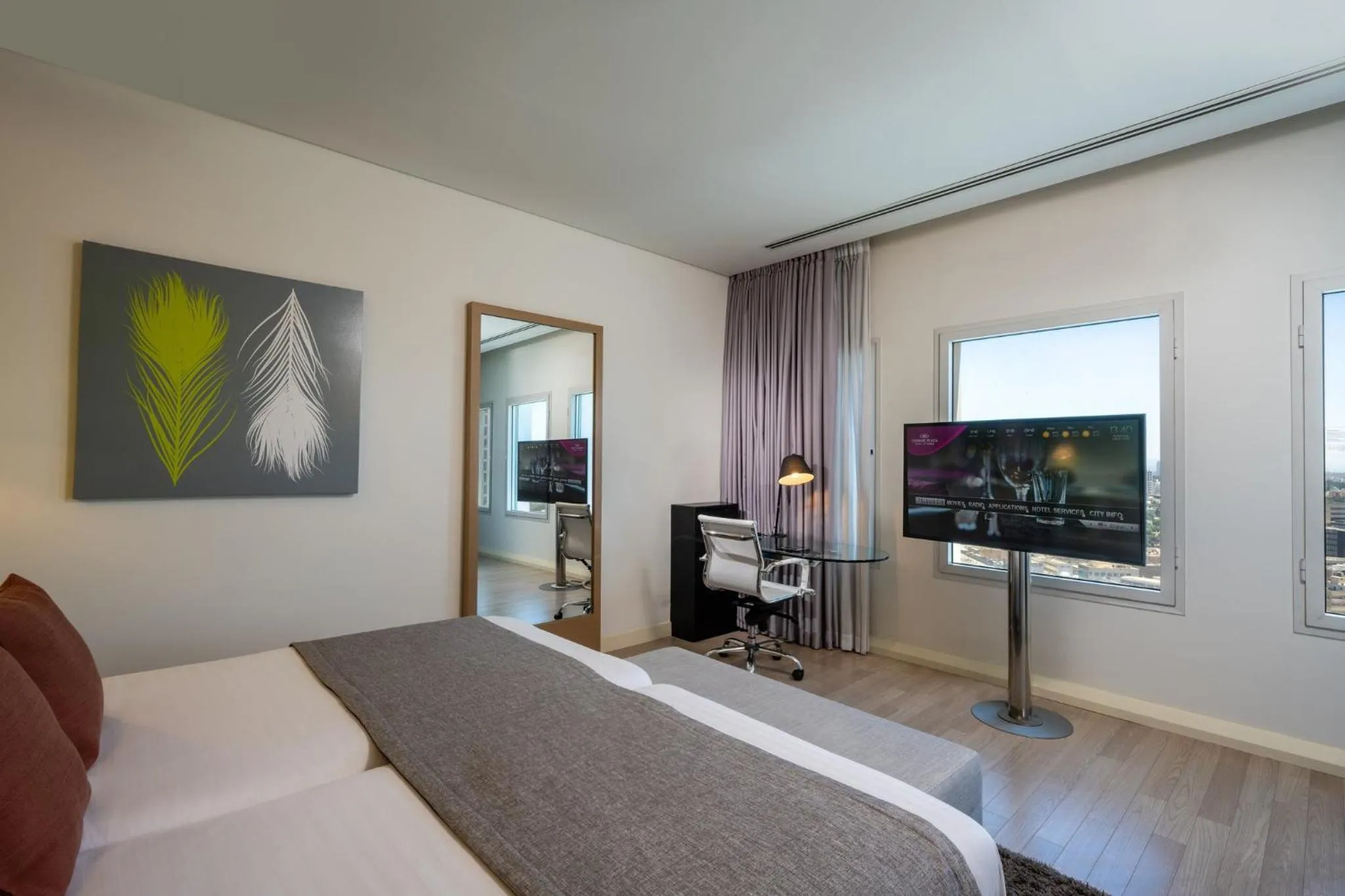 Photo of the whole room, Bed in Crowne Plaza Tel Aviv City Center by IHG