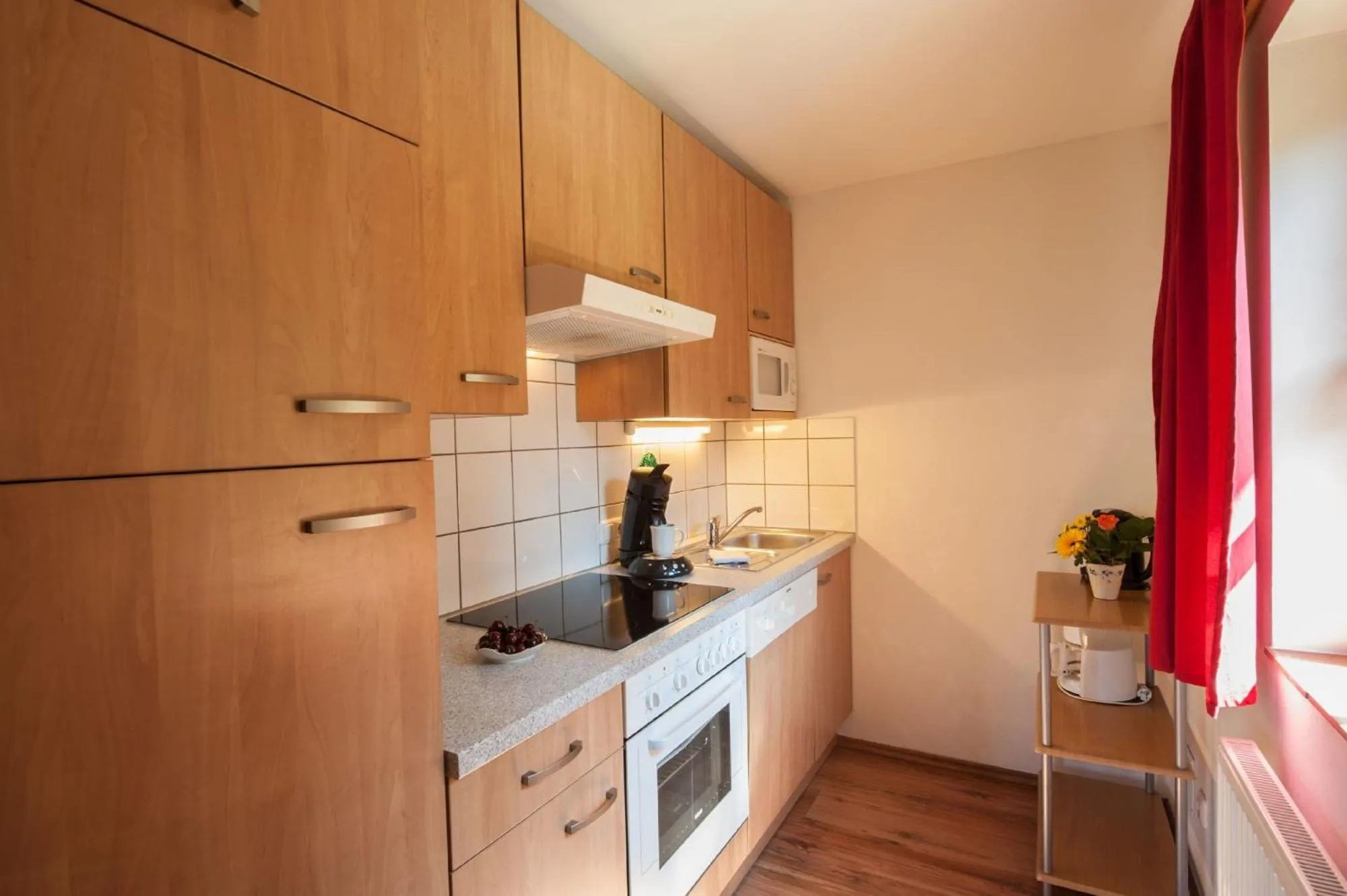 Kitchen or kitchenette in Zugspitzhotel Diana Thörle