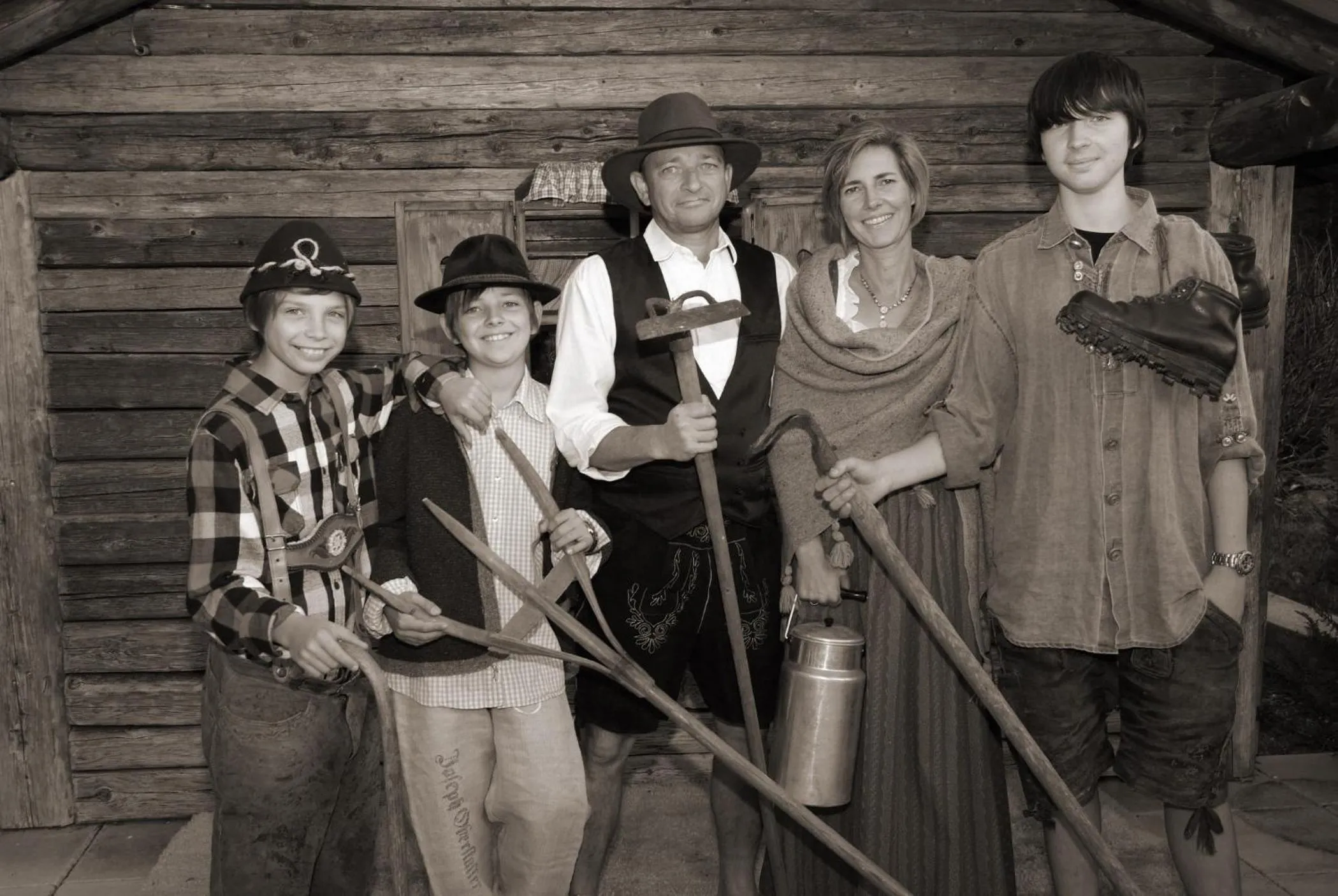 group of guests in Zugspitzhotel Diana Thörle