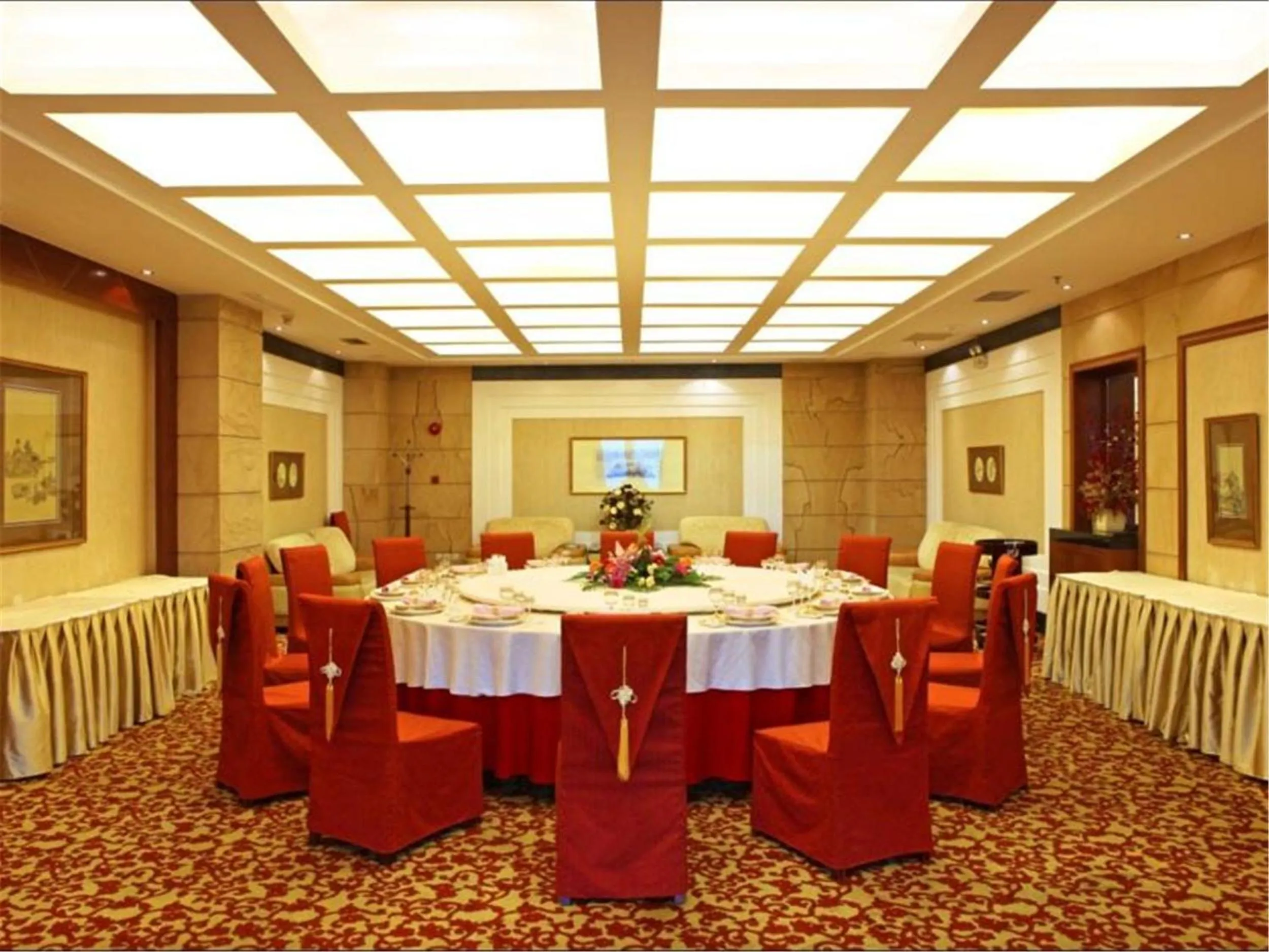 Decorative detail in Dalian East Hotel