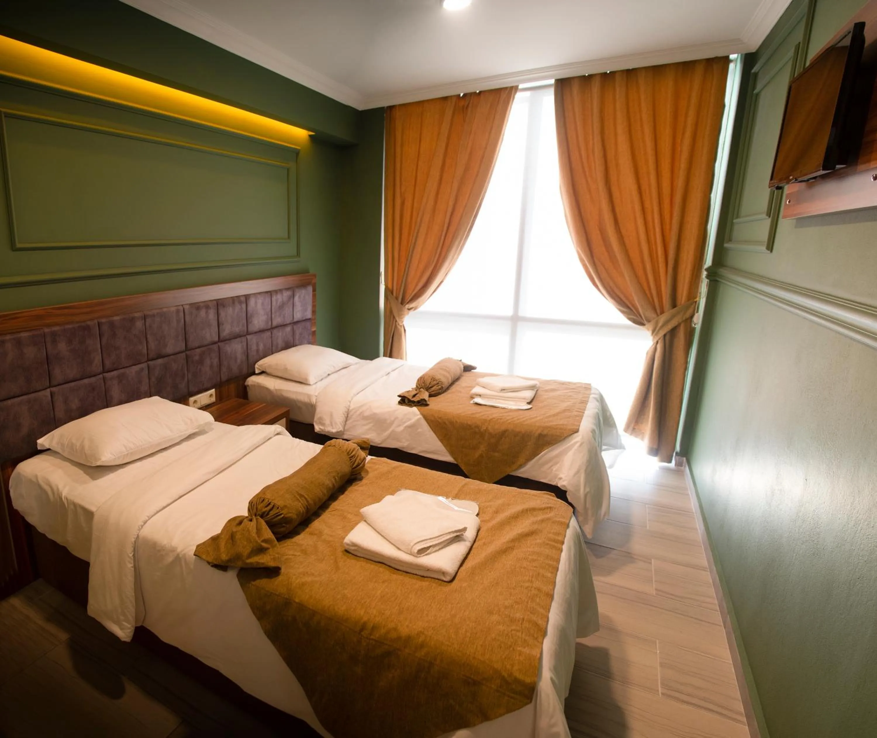Bed in TRABZON Asel Suite Otel