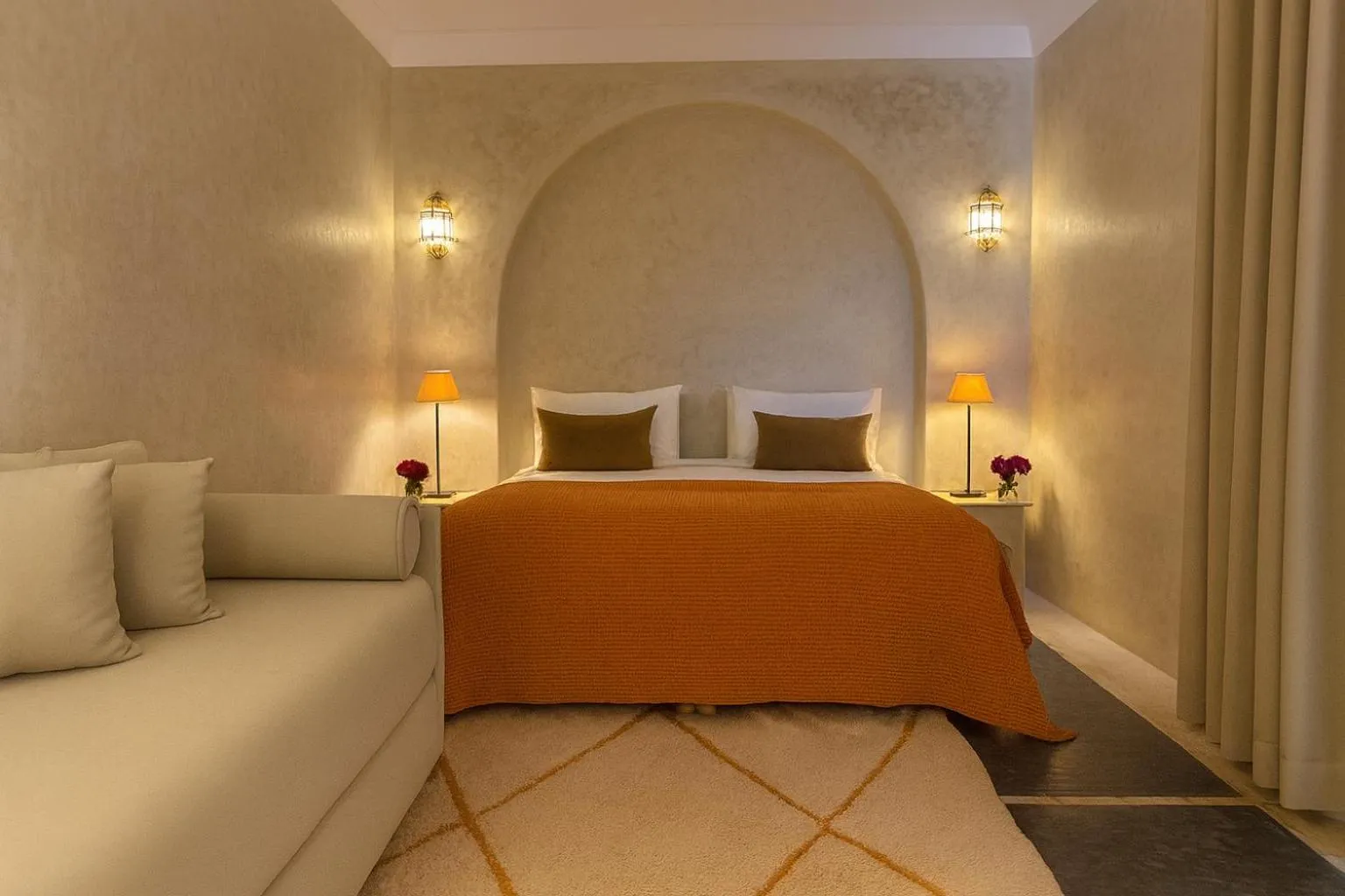 Bed in Riad Dar More