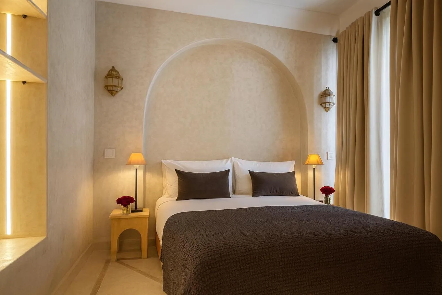 Bed in Riad Dar More