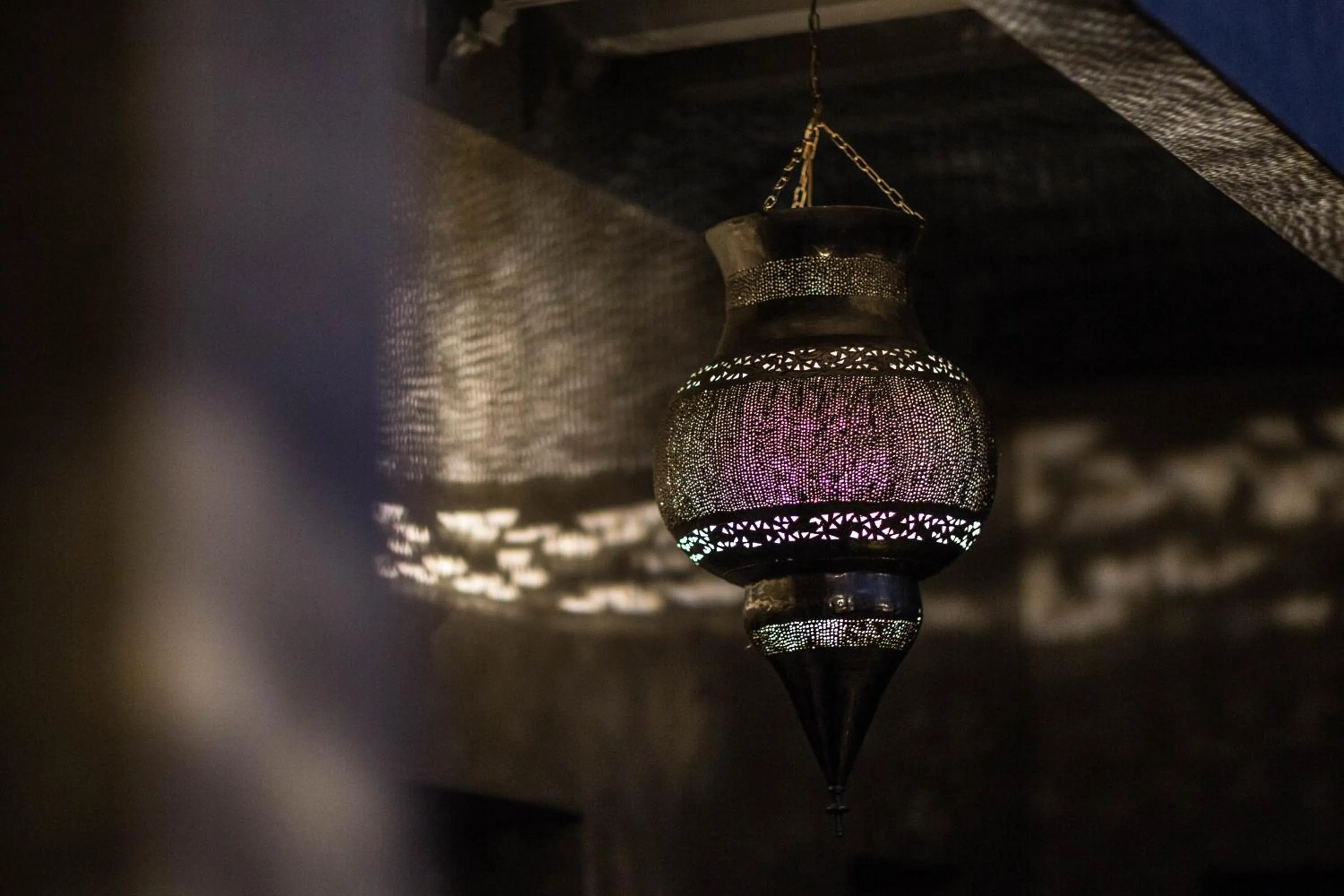 Decorative detail in Riad Dar More