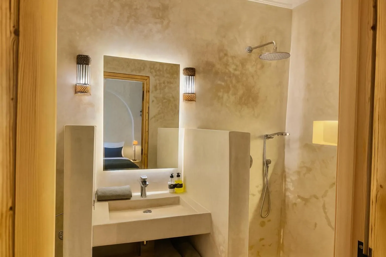 Bed in Riad Dar More