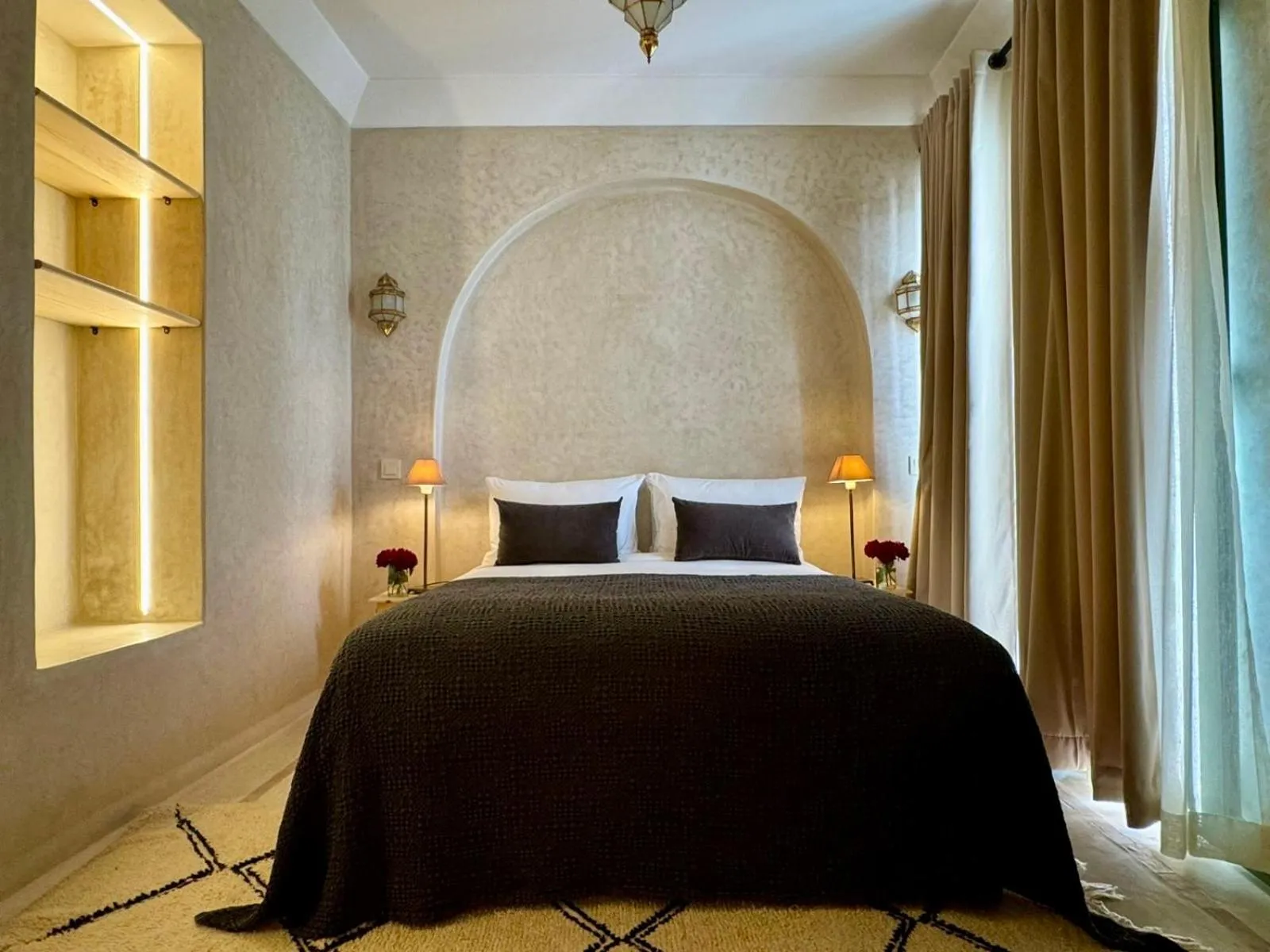 Bed in Riad Dar More