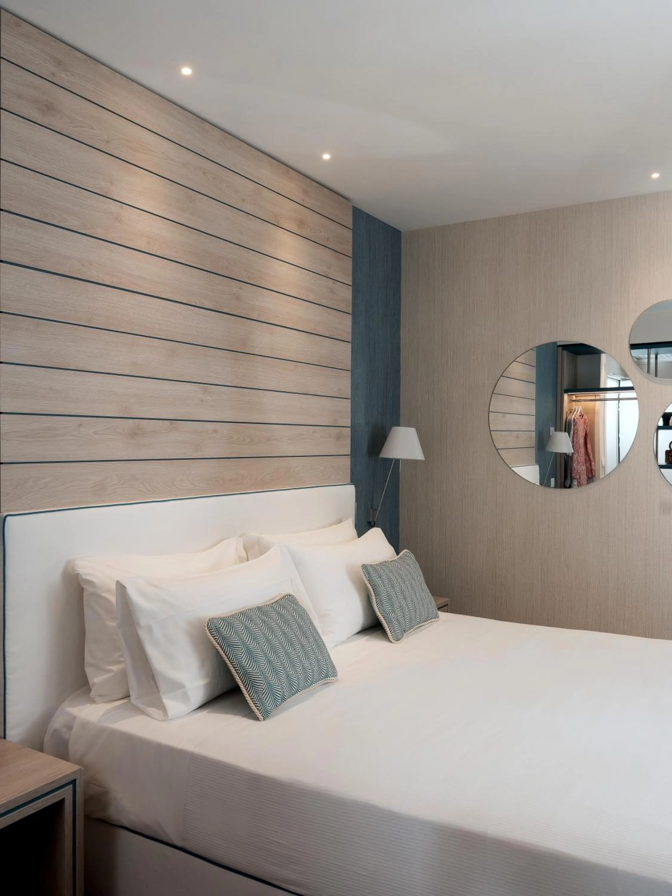 Bedroom, Bed in Hotel Tirrenia