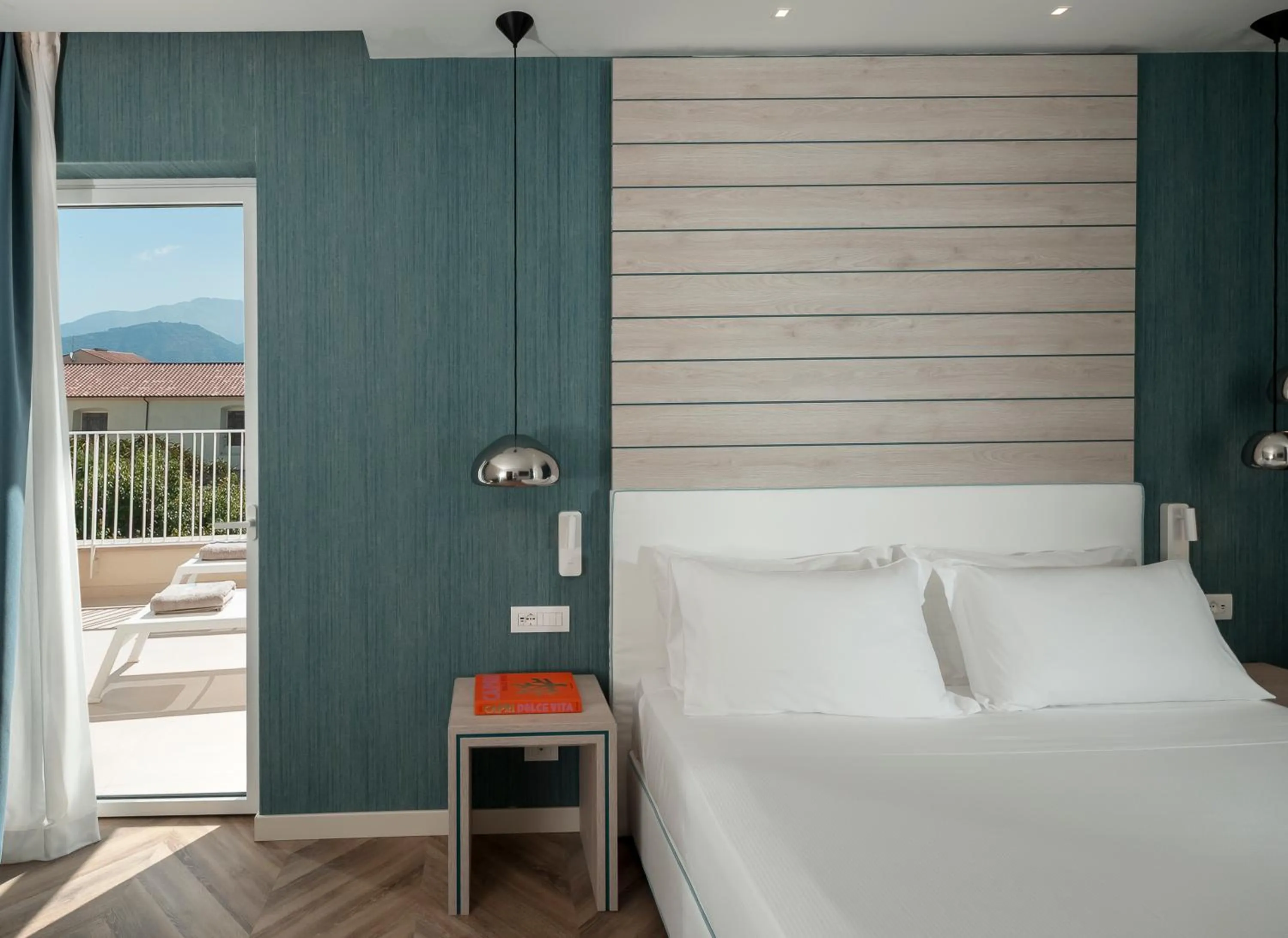 Bedroom, Bed in Hotel Tirrenia