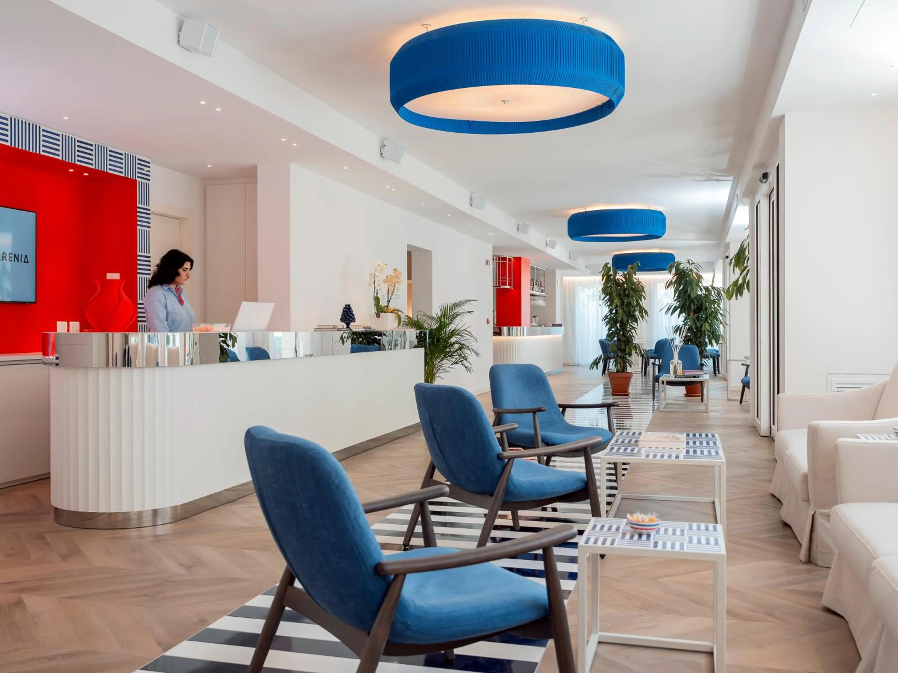 Lobby or reception in Hotel Tirrenia