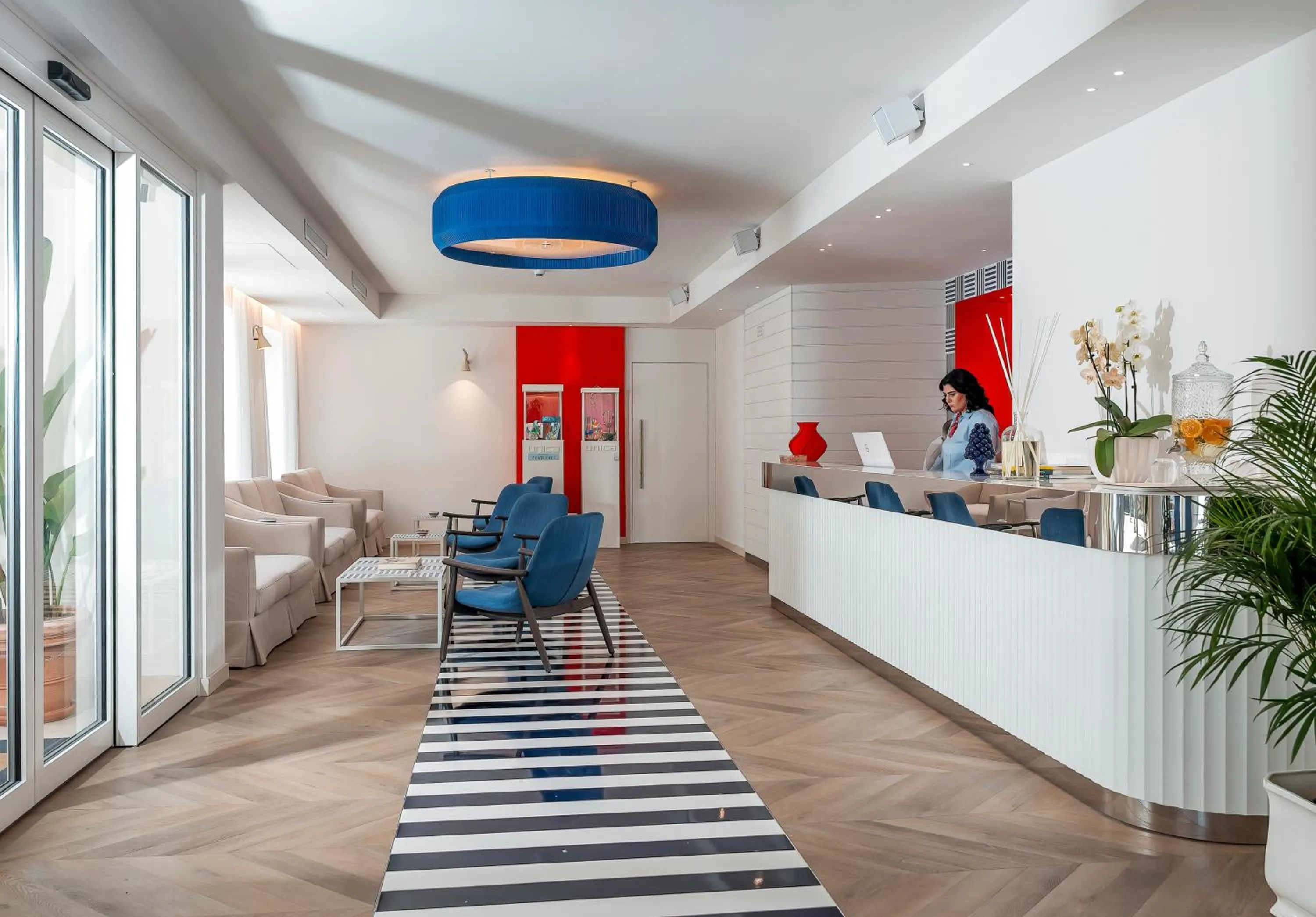 Lobby or reception in Hotel Tirrenia