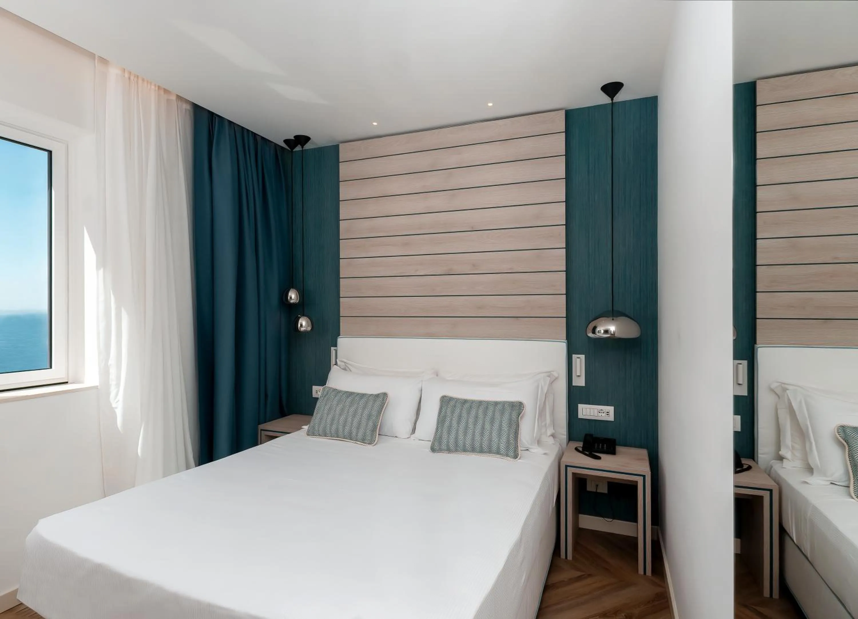 Bedroom, Bed in Hotel Tirrenia