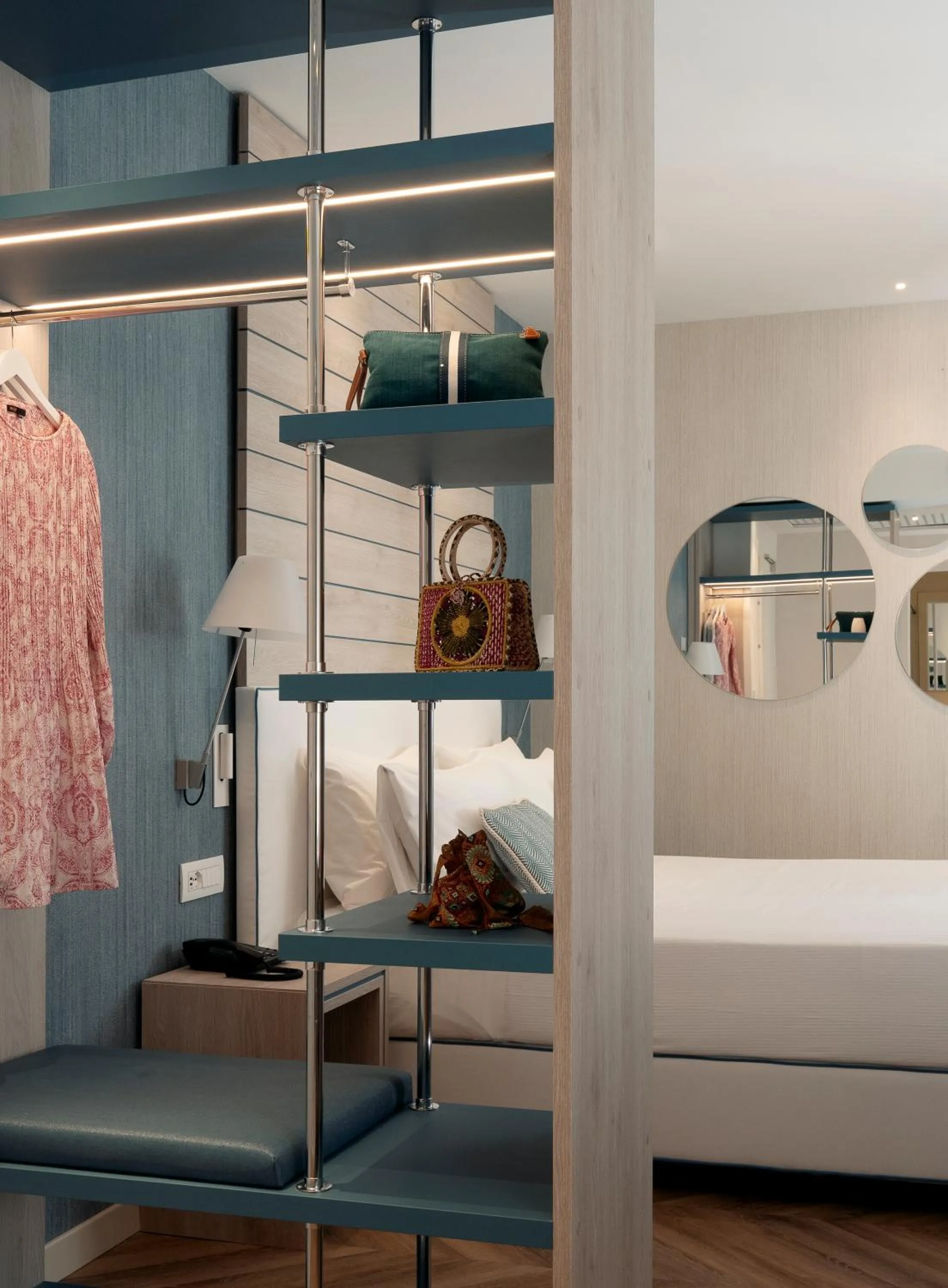 Bedroom, Bed in Hotel Tirrenia