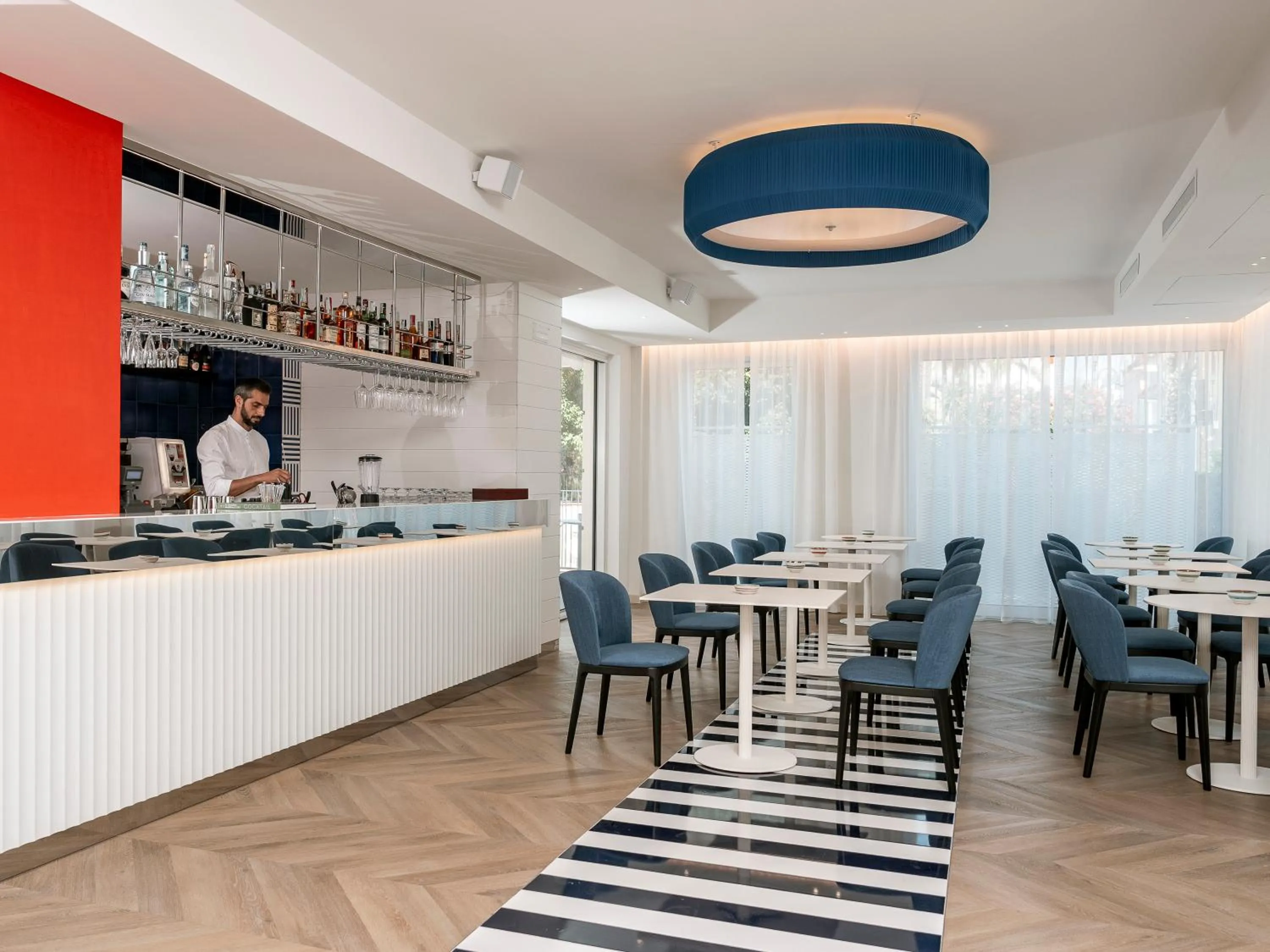 Lounge or bar in Hotel Tirrenia
