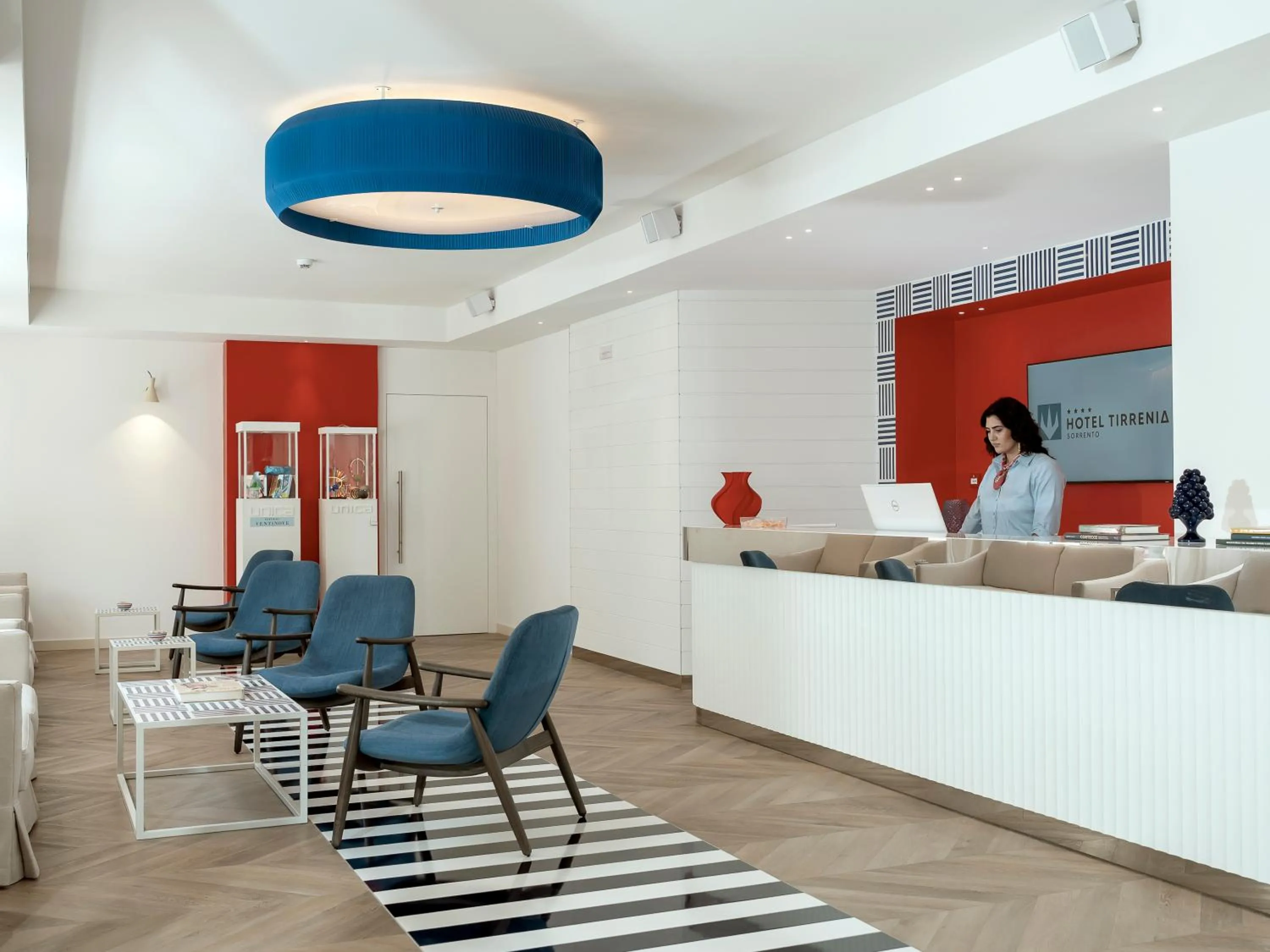 Lobby or reception in Hotel Tirrenia