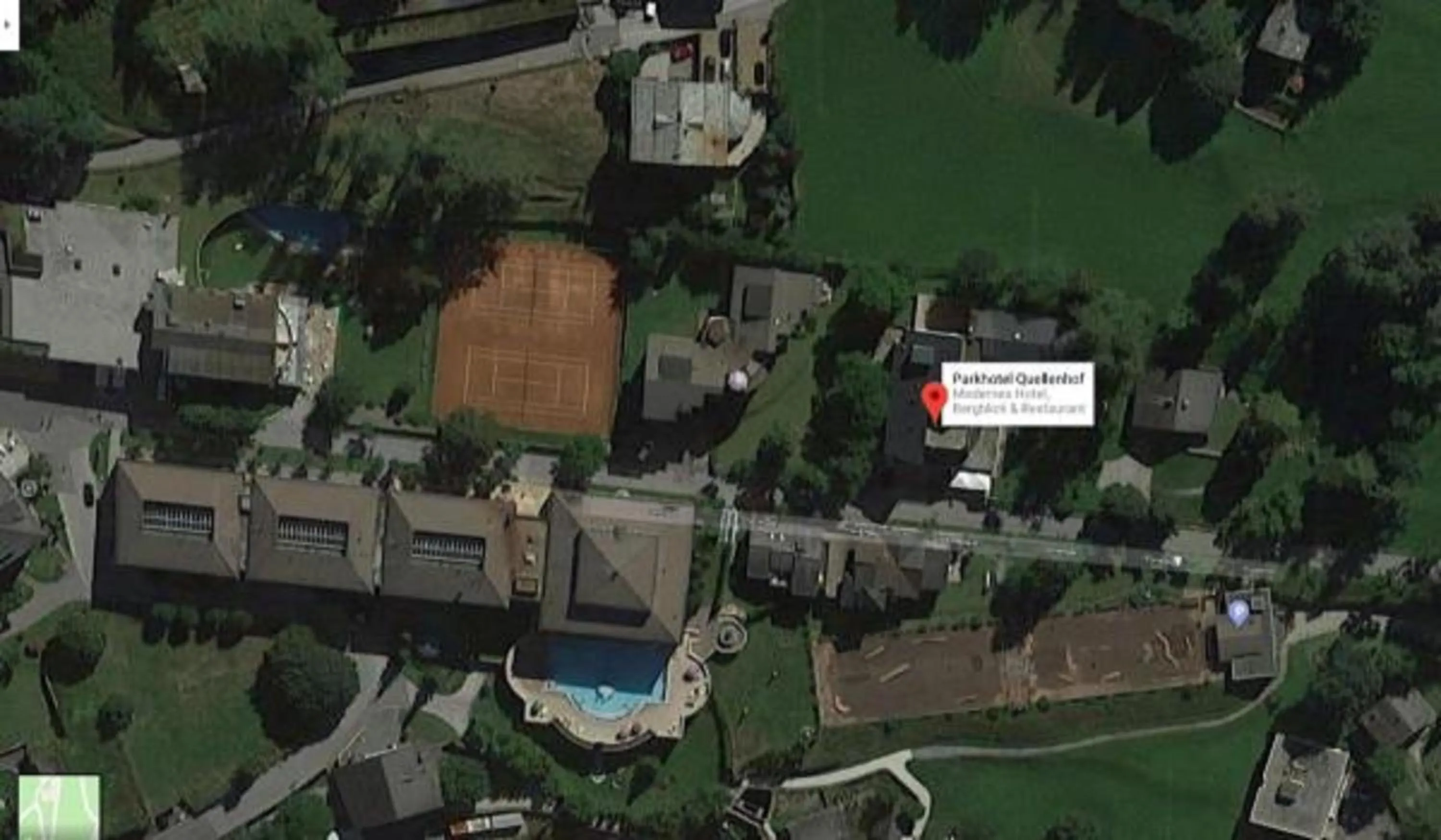 Bird's eye view in Hotel Quellenhof Leukerbad