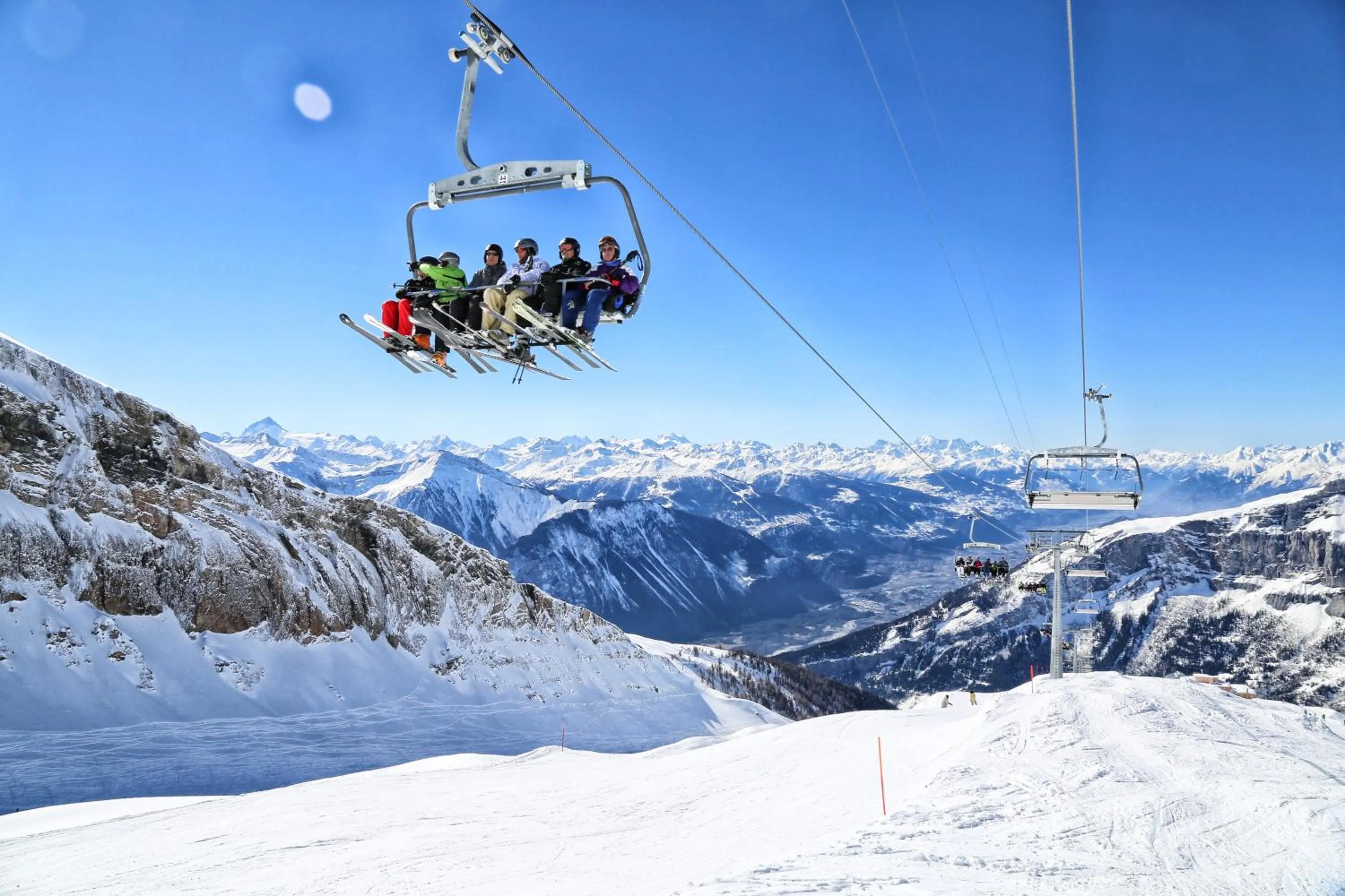 Skiing in Hotel Quellenhof Leukerbad