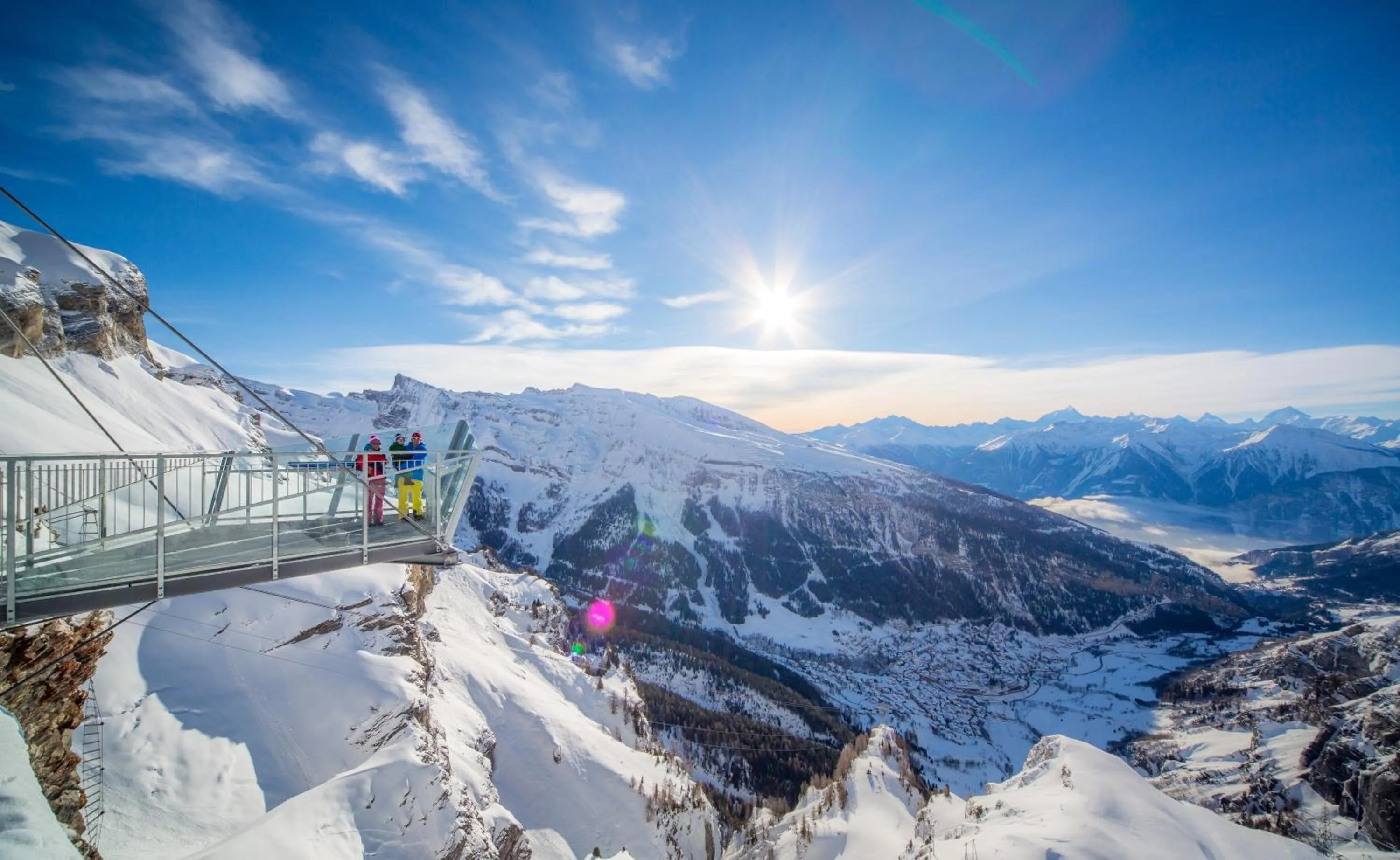 Natural landscape in Hotel Quellenhof Leukerbad