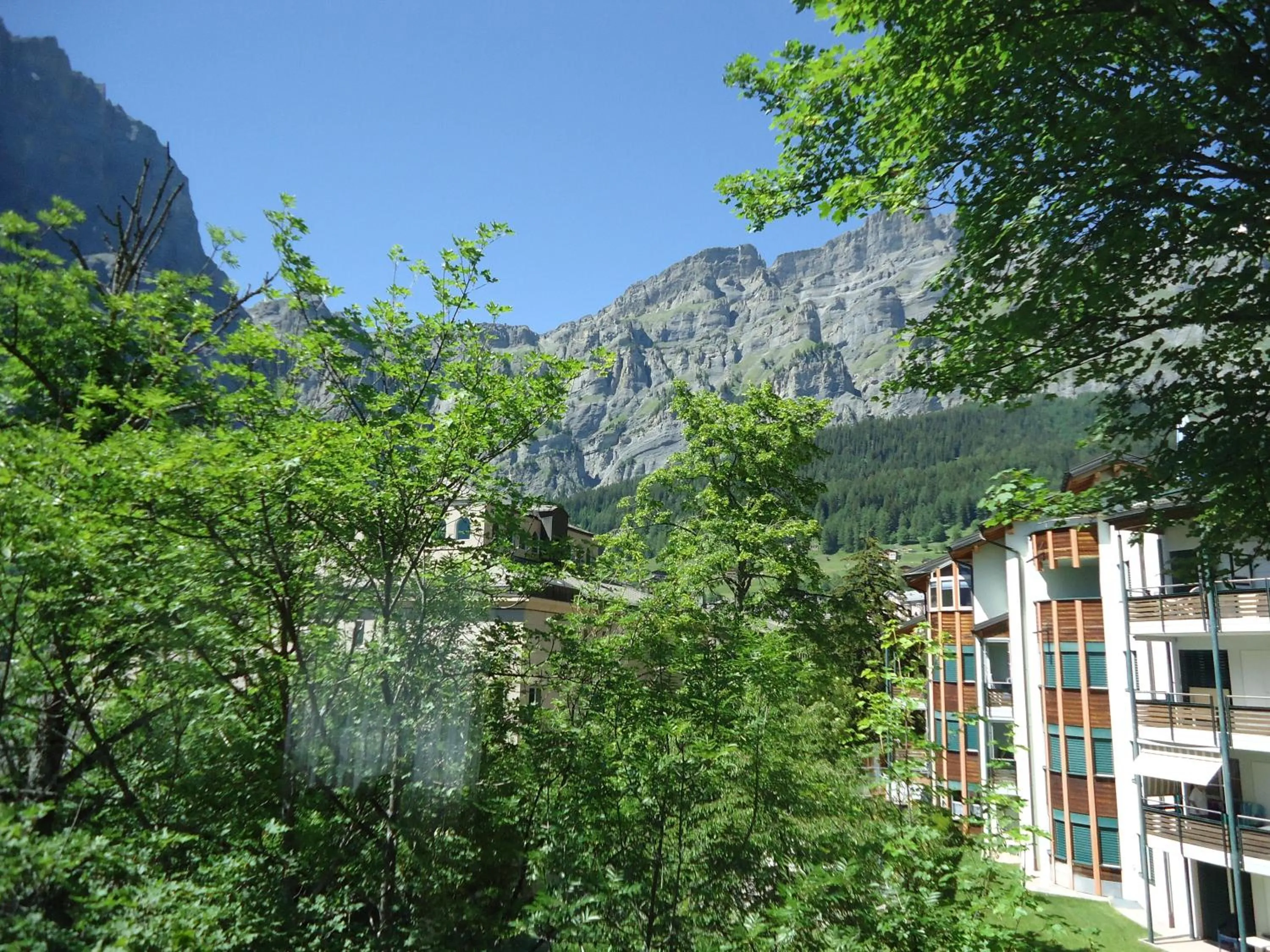 View (from property/room) in Hotel Quellenhof Leukerbad