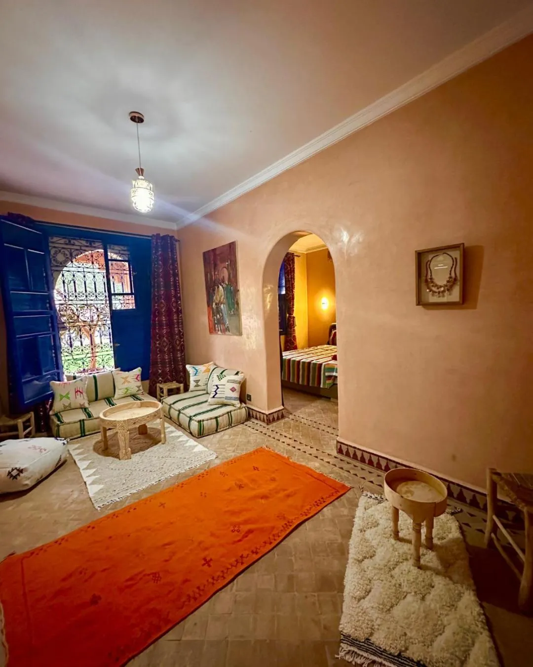 Bed in Palais Riad Berbère