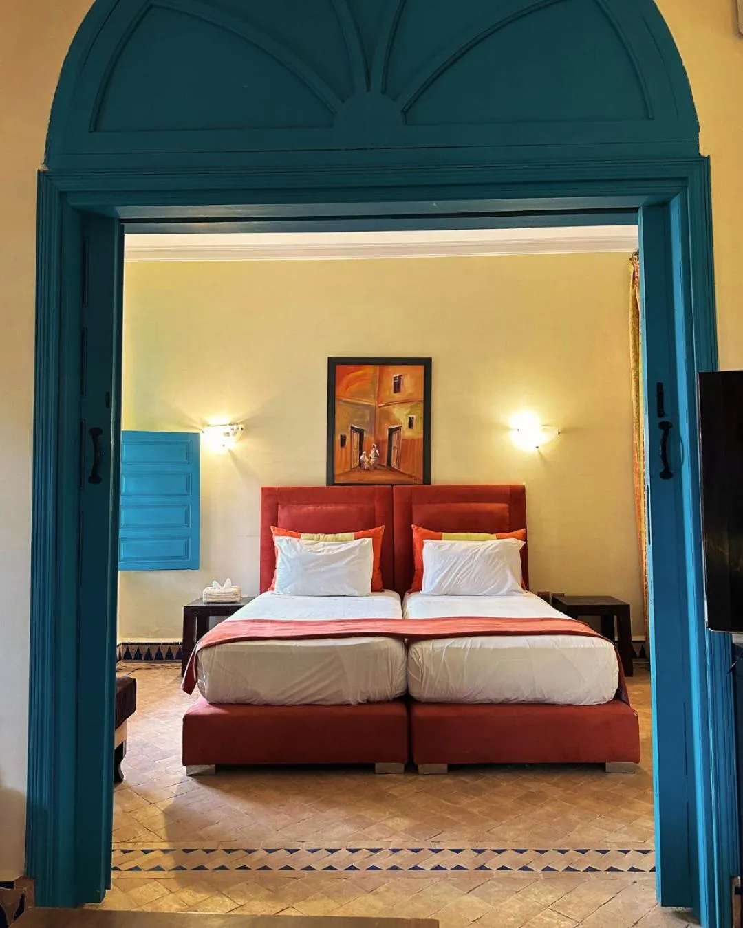 Bed in Palais Riad Berbère