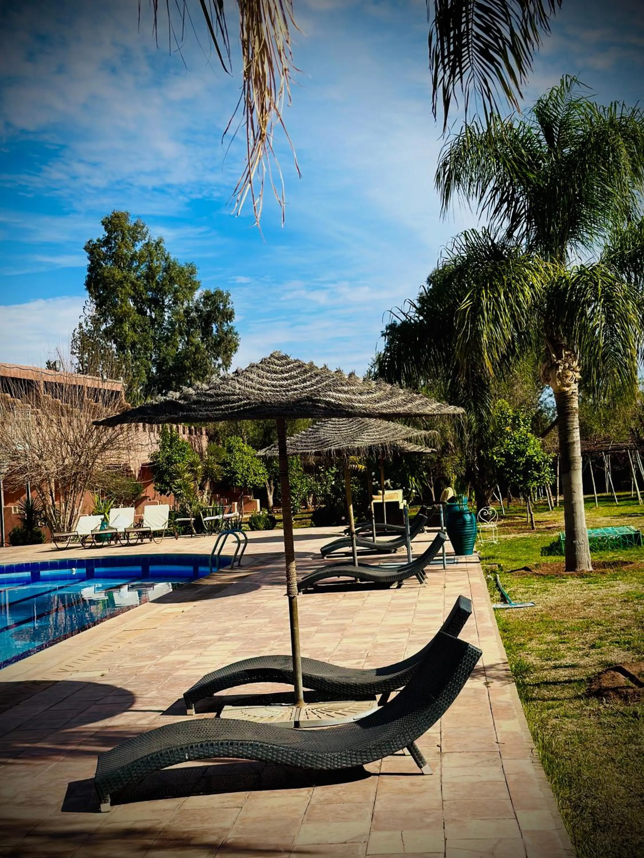 Pool view in Palais Riad Berbère