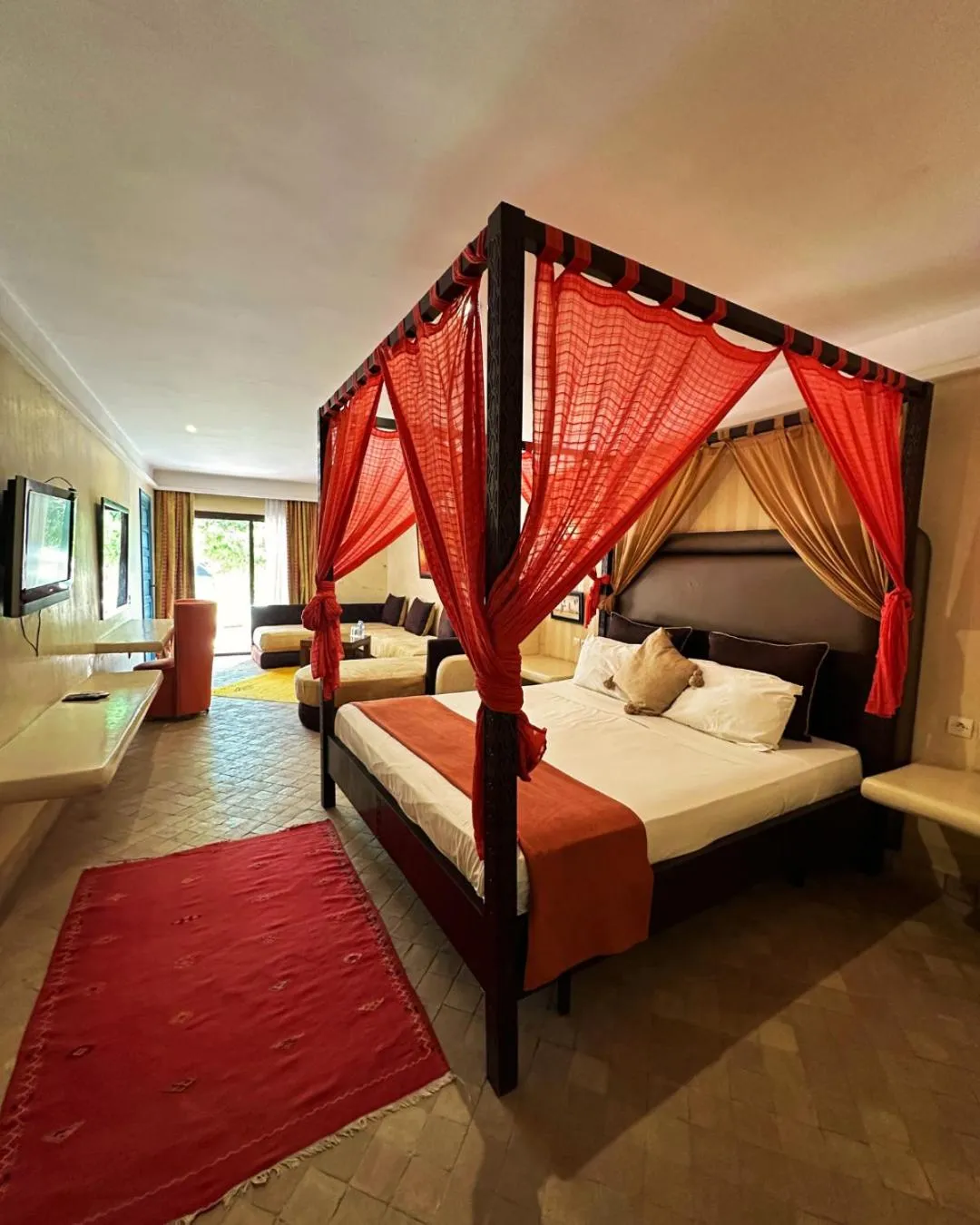 Bed in Palais Riad Berbère