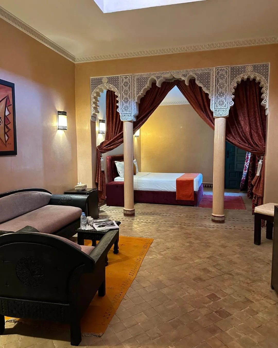 Bed in Palais Riad Berbère