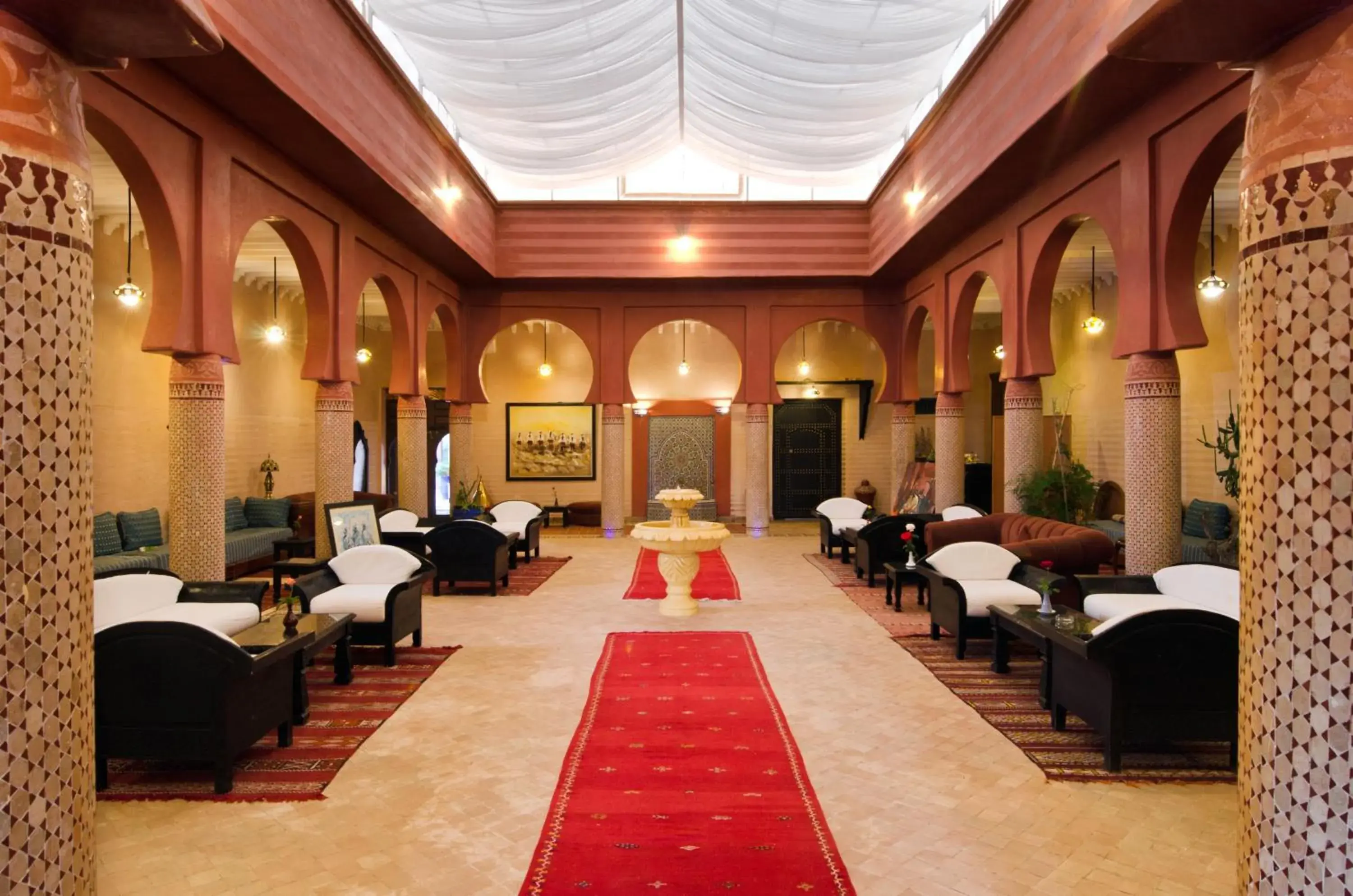 Lobby or reception in Palais Riad Berbère Lobby or reception in Palais Riad Berbère
