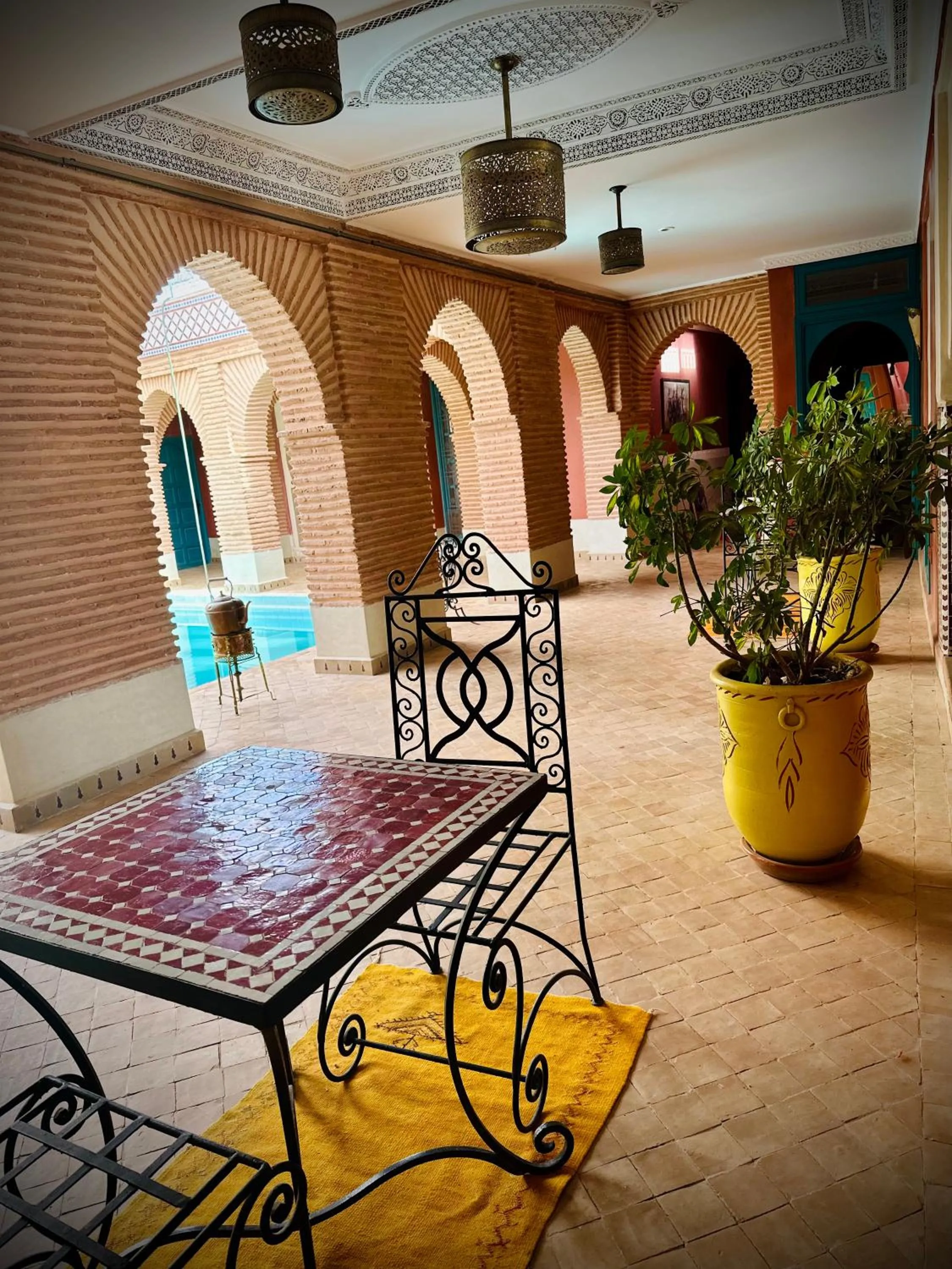 Living room in Palais Riad Berbère