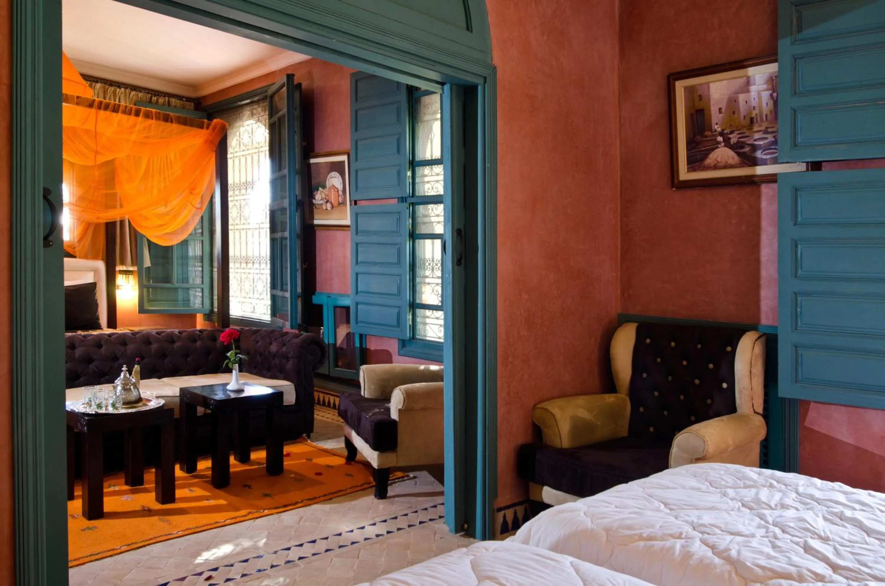 Photo of the whole room, Bed in Palais Riad Berbère
