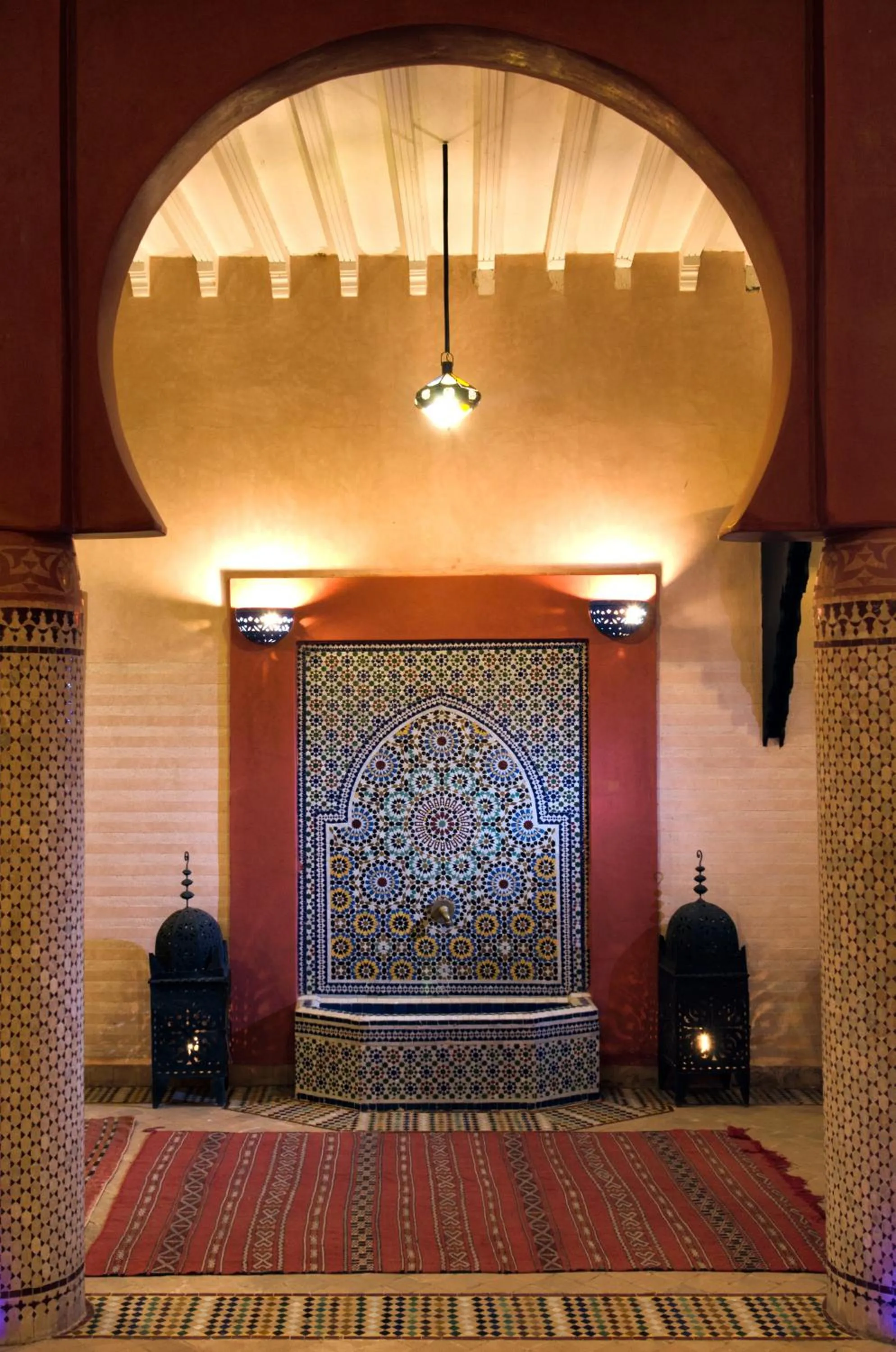 Decorative detail in Palais Riad Berbère