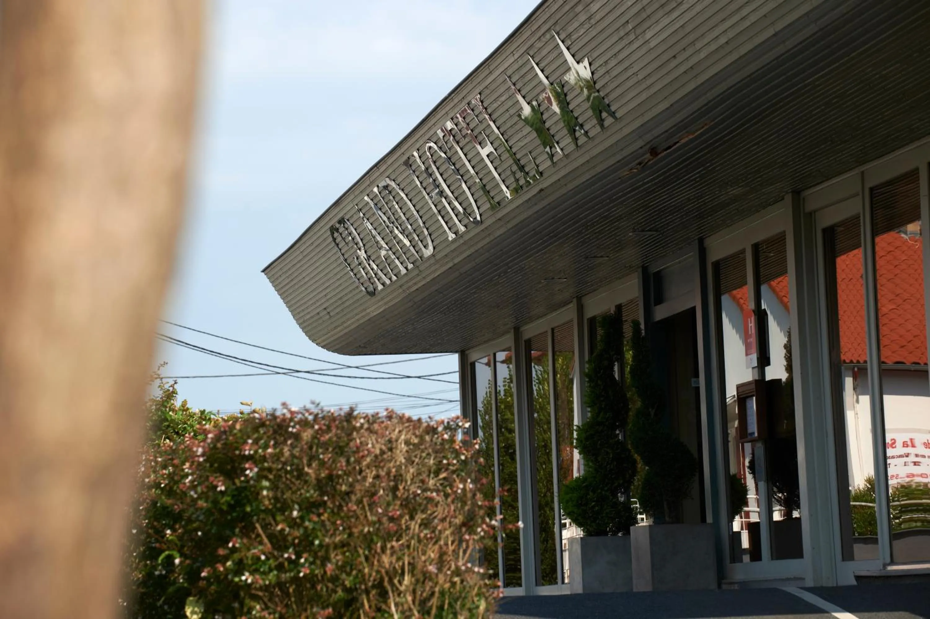 Facade/entrance in Grand Hotel