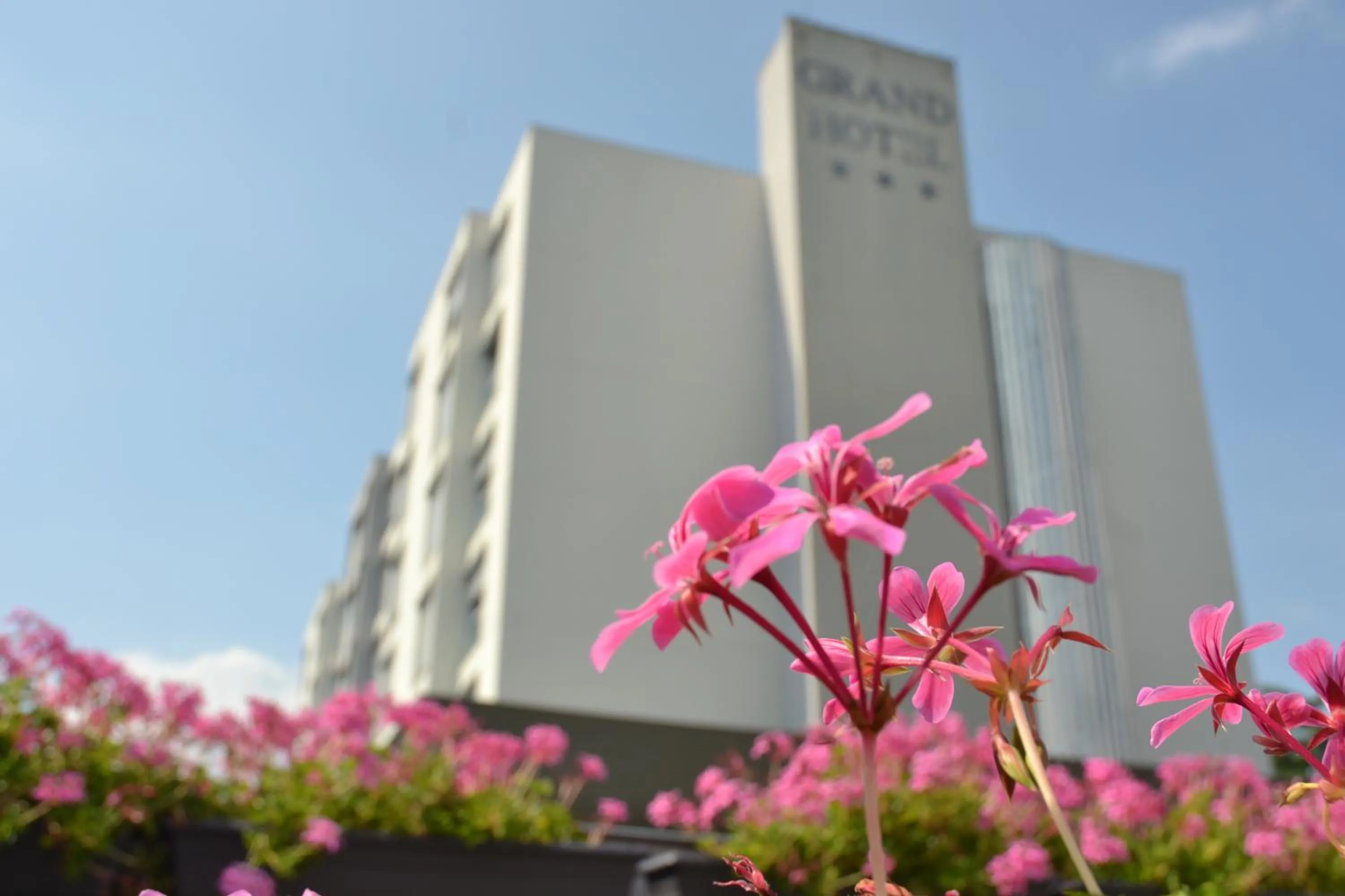 Facade/entrance in Grand Hotel