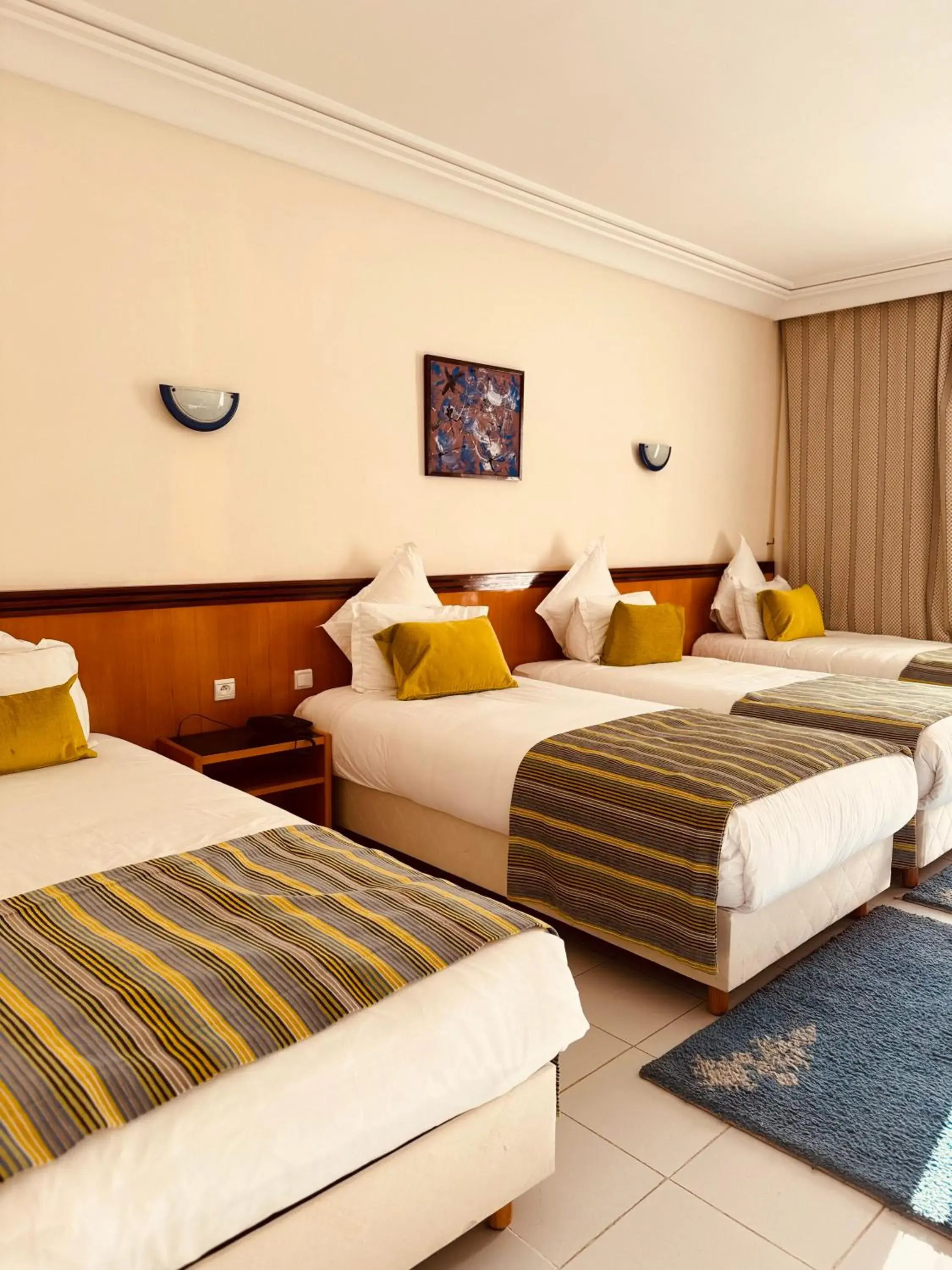 Deluxe Quadruple Room in Hotel Idou Tiznit Deluxe Quadruple Room in Hotel Idou Tiznit